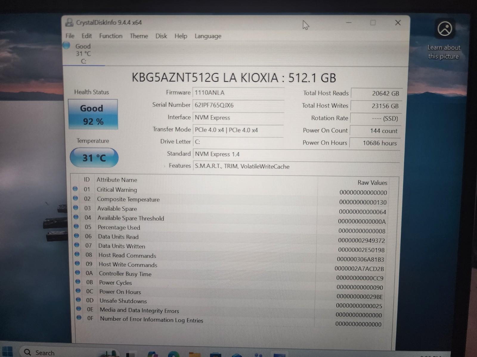 ThinkPad E14 Gen 4 i7-1255u 16GB RAM 512Gb NVME SSD Win 11 Pro READ