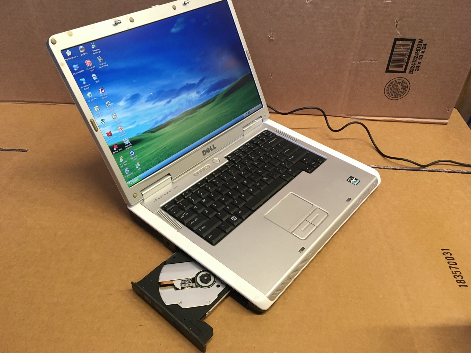 Dell Inspiron 1501 15.4″ Laptop AMD 64 X2 1GB 120GB DVDRW WIFI ATI RADEON 1150