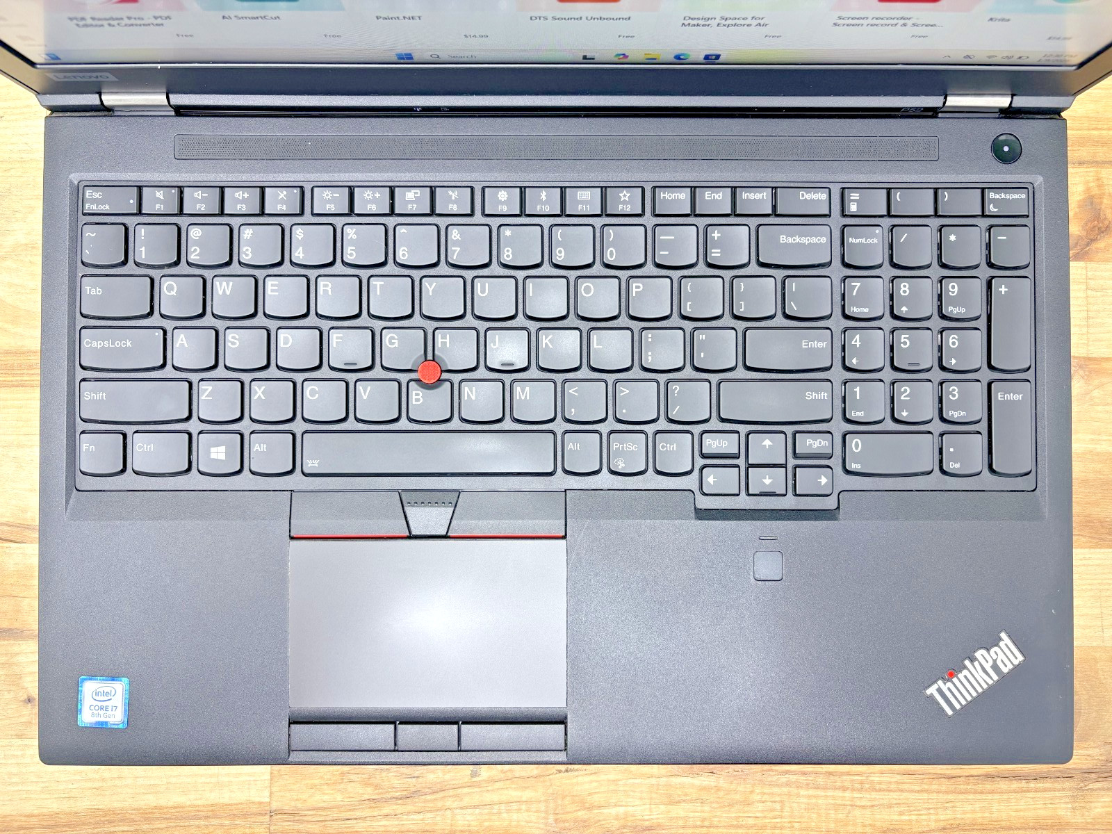 Lenovo ThinkPad P52 Intel i7-8th Gen 2.20GHz 32GB RAM 512GB SSD Windows 11 Pro*