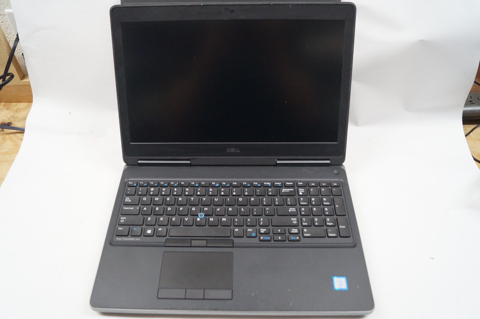 LOT (2) Dell P53F Notebook Laptops 7510 15.6” No Battery or Cover READ PoR B142