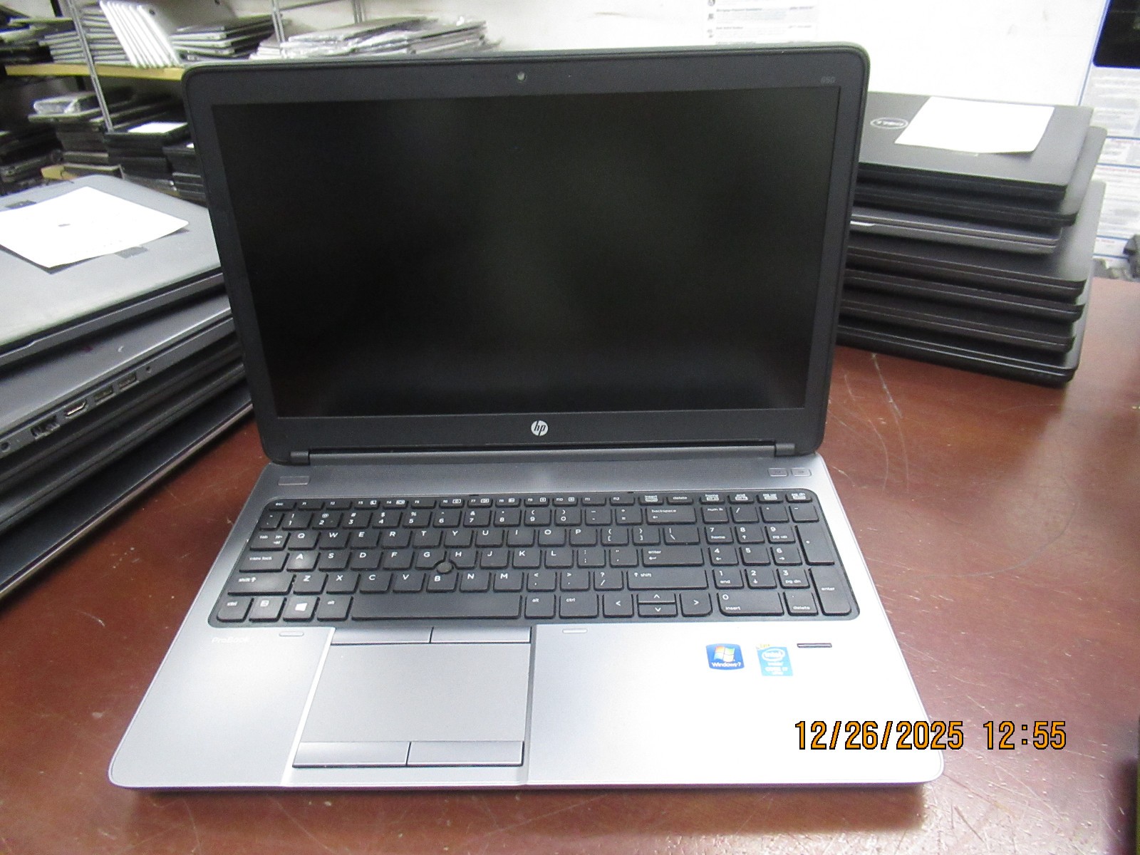 HP ProBook 650 G1 i7-4800MQ 2.70GHz 16GB 320GB LAPTOP w/ AC (NO OS) BadBattery