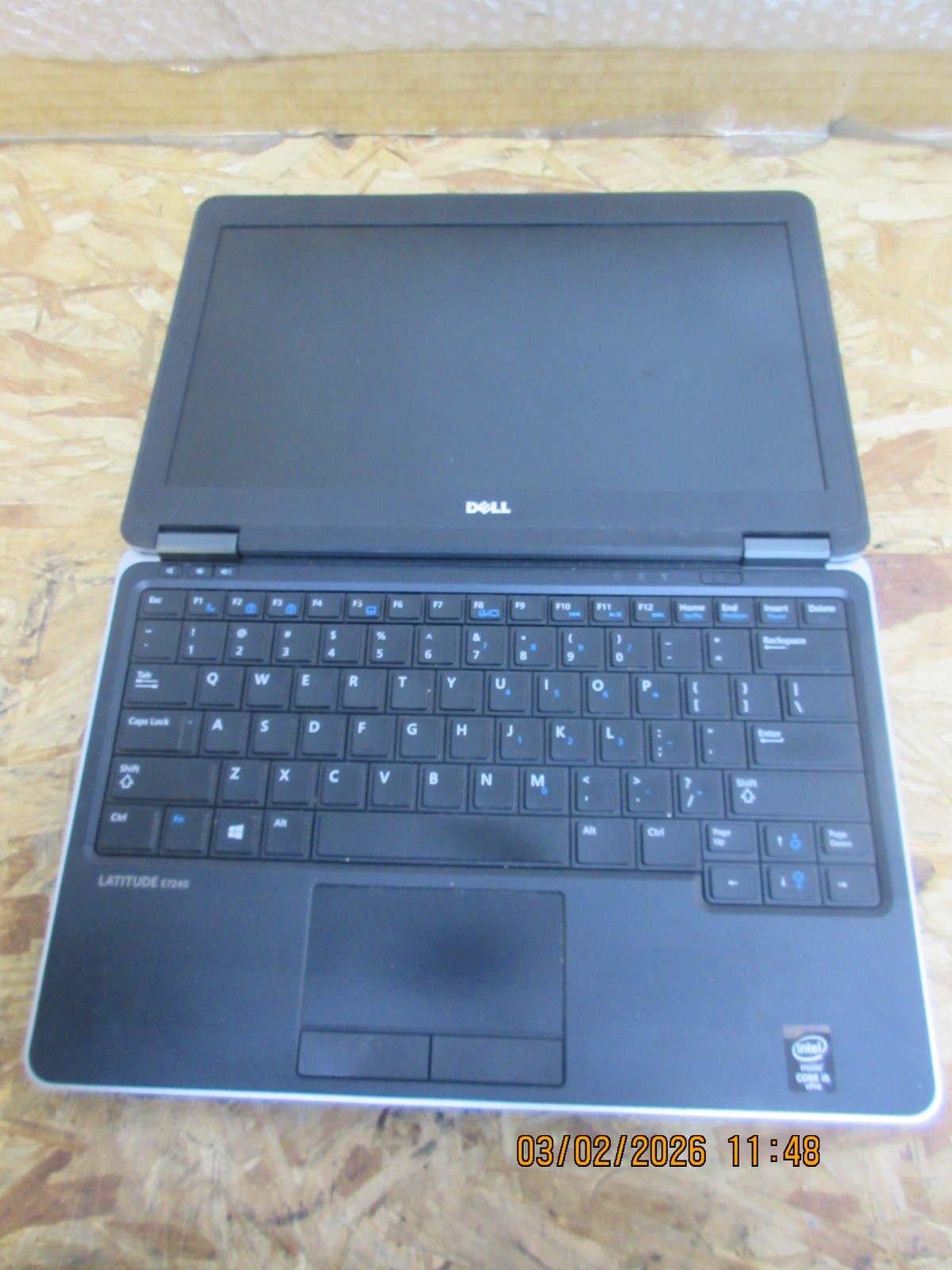 DELL LATITUDE E7240 Core i5-4300 @ 1.90GHz 8GB RAM 128 SSD W11P LAPTOP READ DESC
