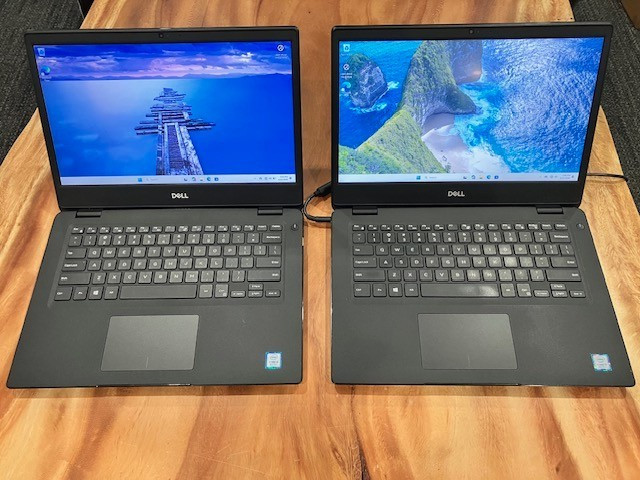 (LOT of 2) Dell Latitude 3400 i5-8265U 8GB RAM 256GB M.2 SSD Windows 11 Pro