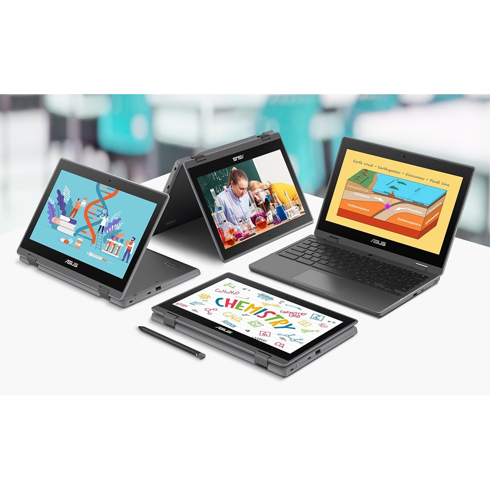 Asus 11.6″ Flip CR1 Touchscreen ChromeBook in Dark Gray – CR1100FKA-YZ144T