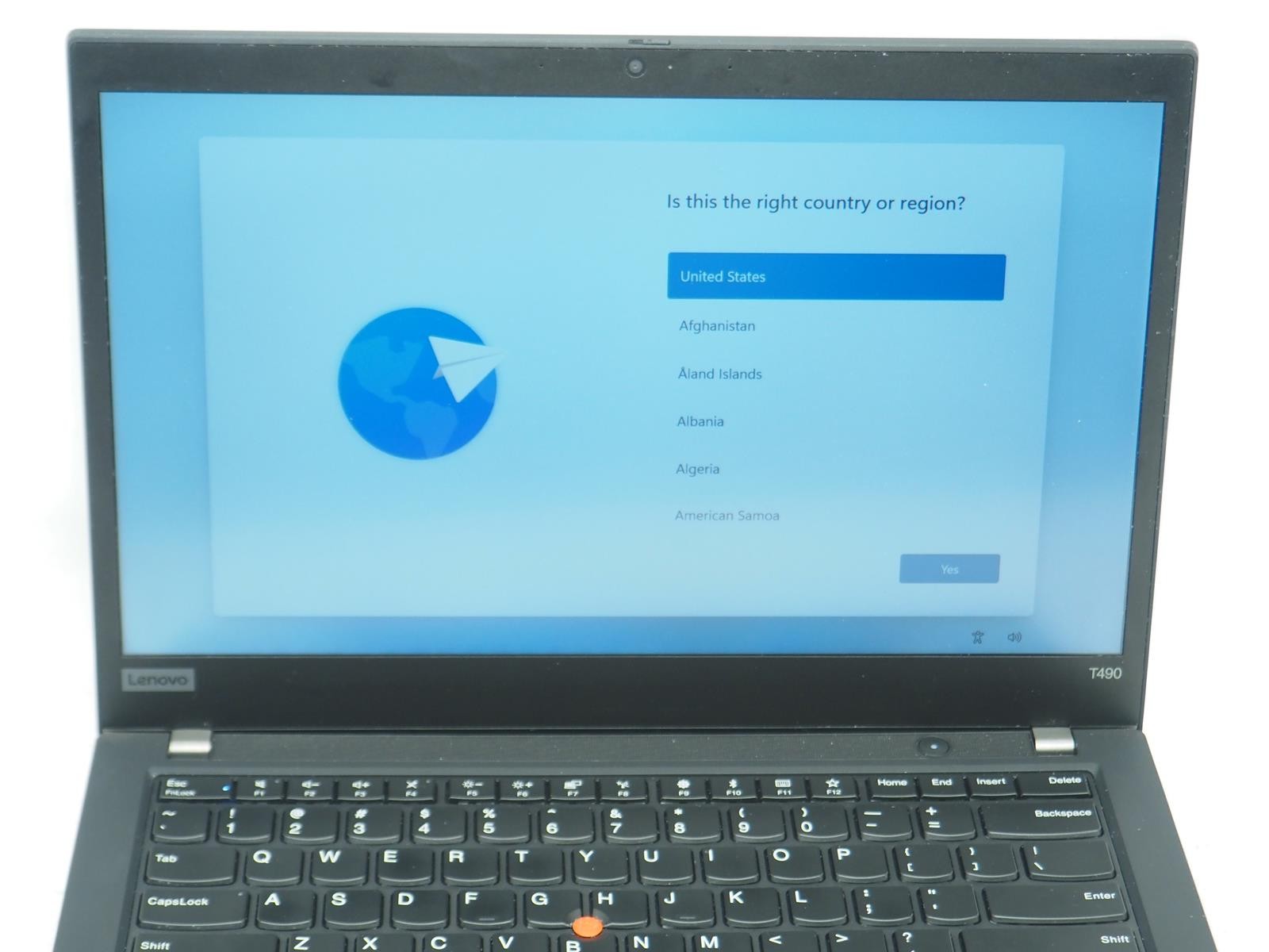 LENOVO THINKPAD T490 14″ Intel Core i5-8265u 1.60GHz 8GB RAM 256GB Grade B