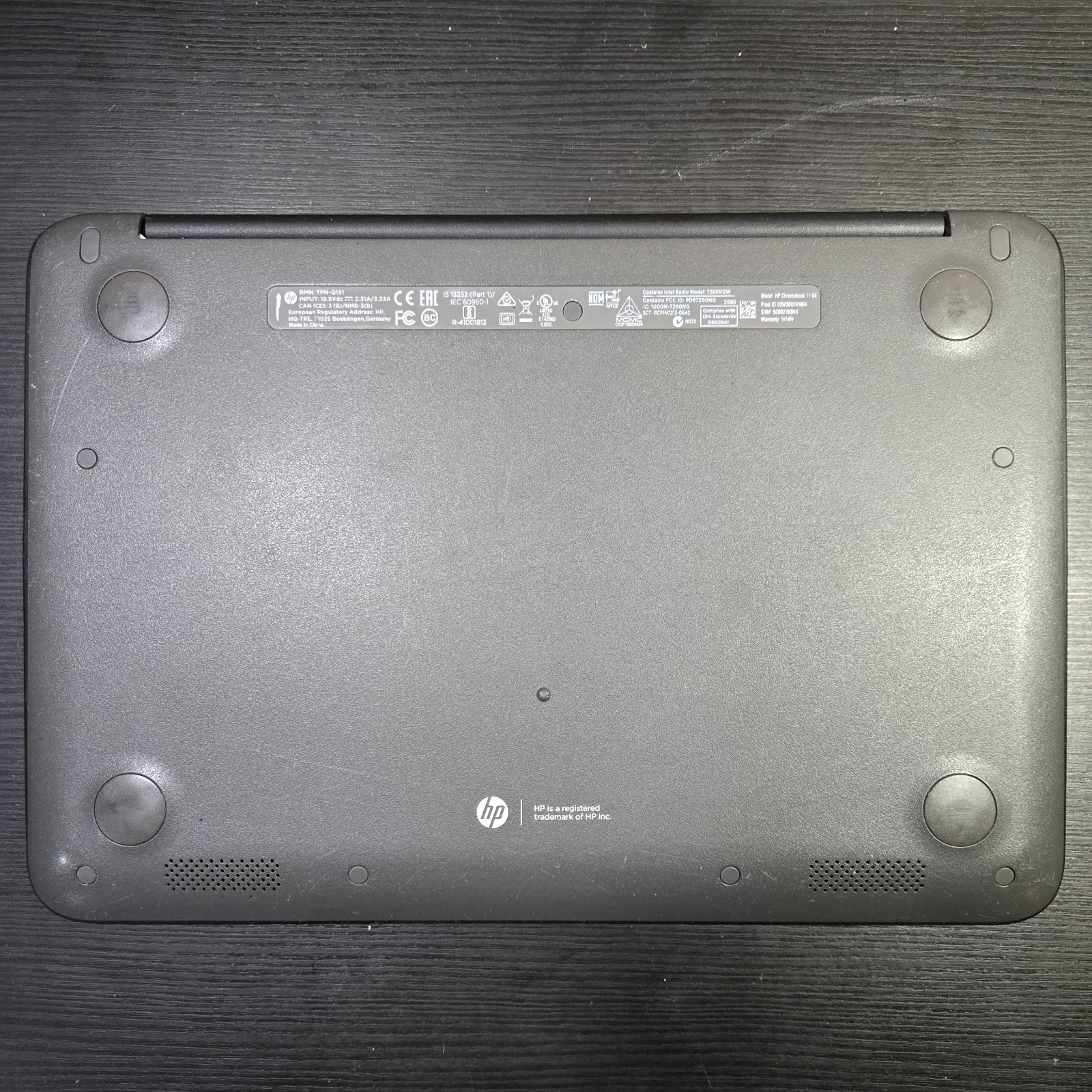 HP Chromebook 11 G4 EE 11.6″ Intel 4GB 16GB, Working, Rough Cosmetics See Photos
