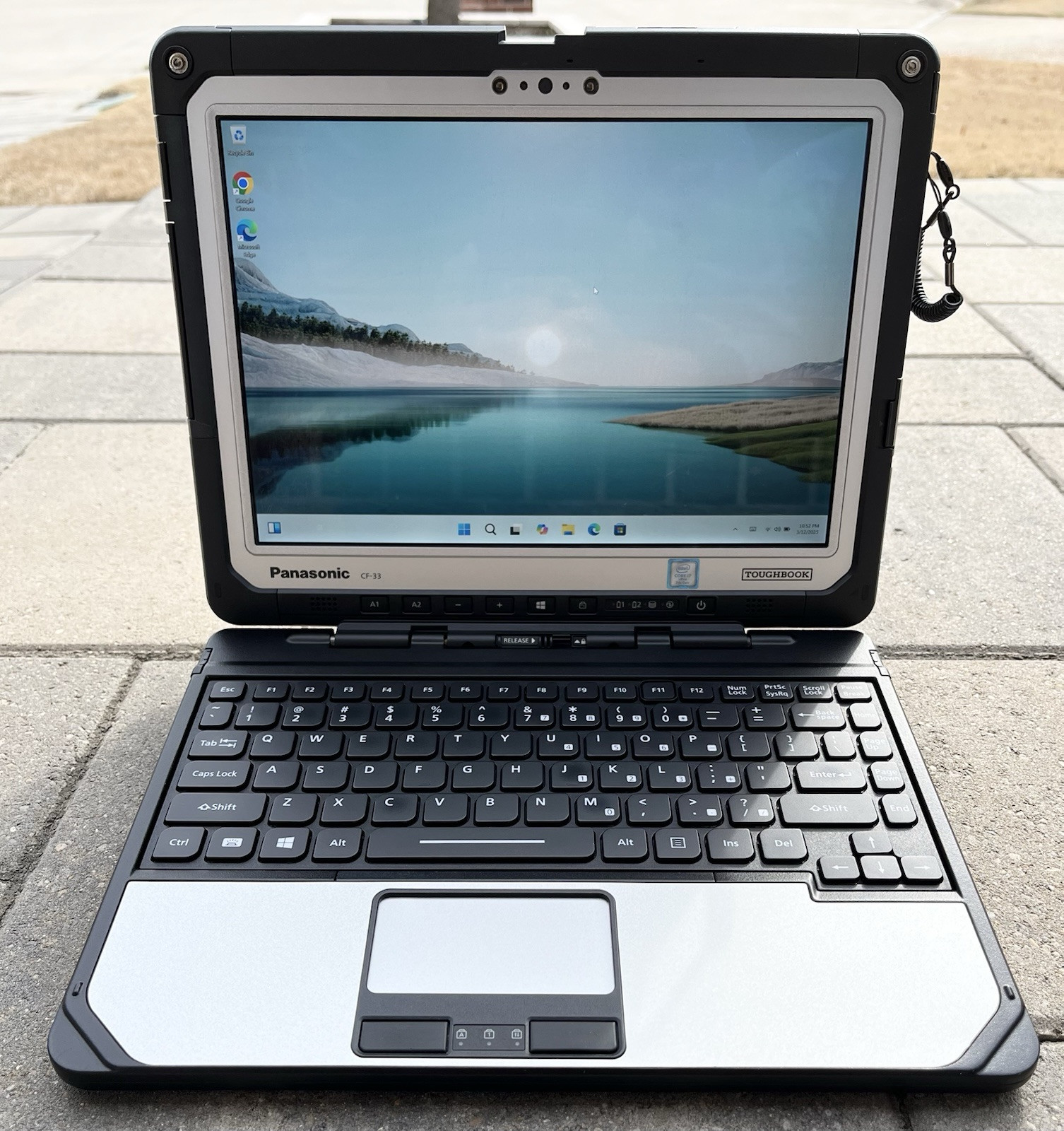 Panasonic Toughbook CF-33 Touch Slim 2.80GHz Core i7-7600U 16GB 512GB SSD Win 11