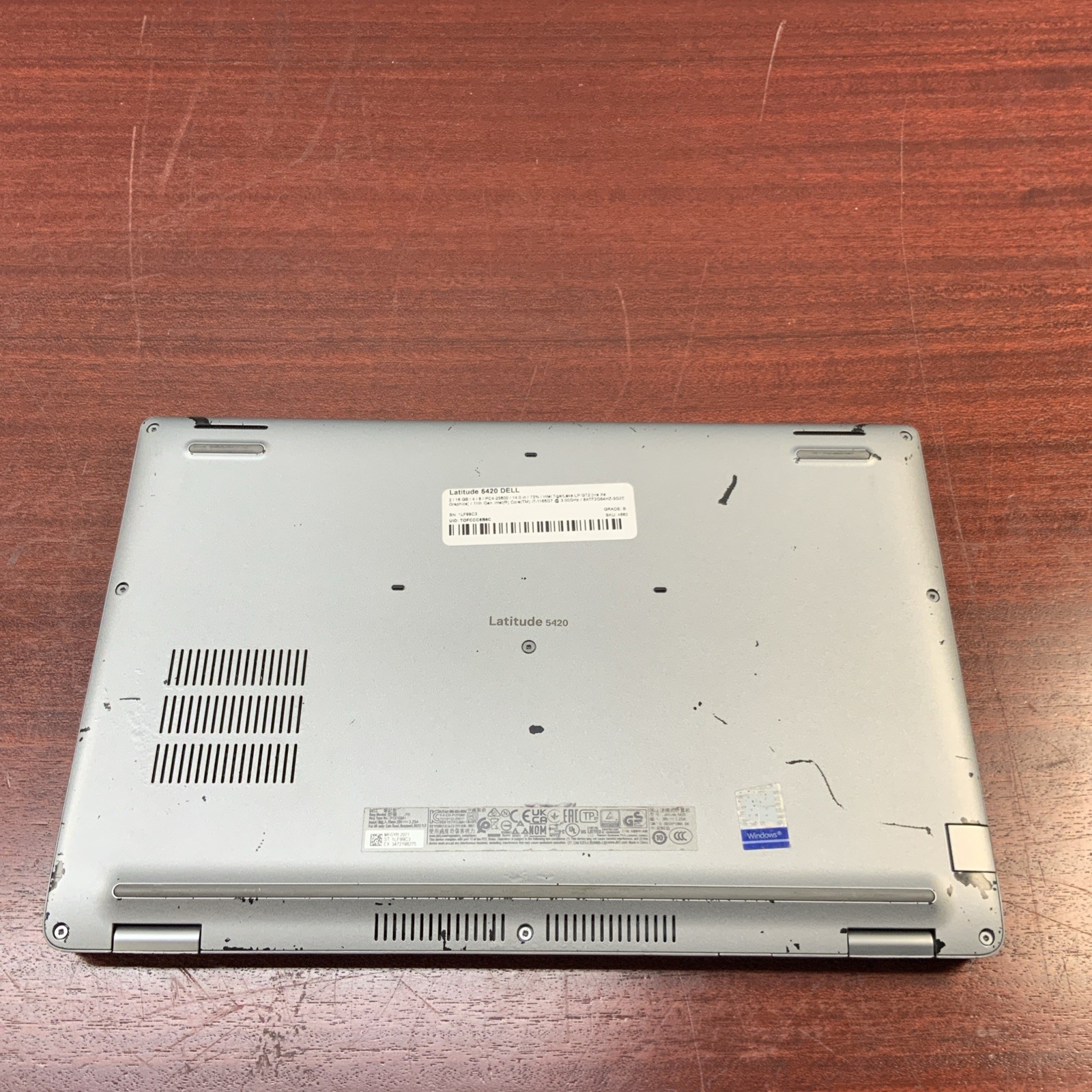 Dell Latitude 5420 11th Gen Intel i7-1185G7 16GB RAM 256 GB SSD Win 11 Pro