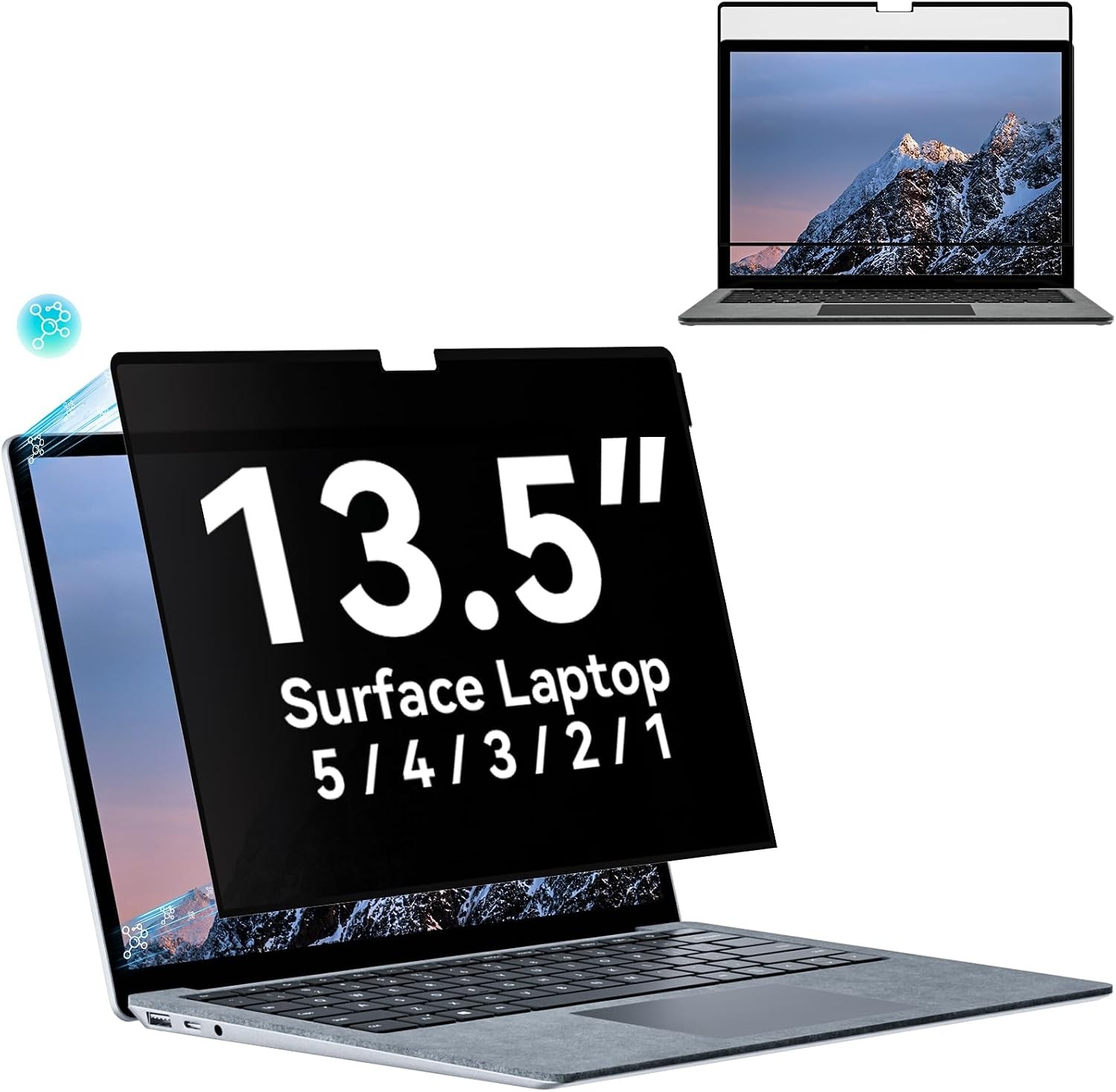 Privacy Filter Compatible with 13.5 Inch Surface Laptop 6/5/4/3/2/1, Anti-Glare
