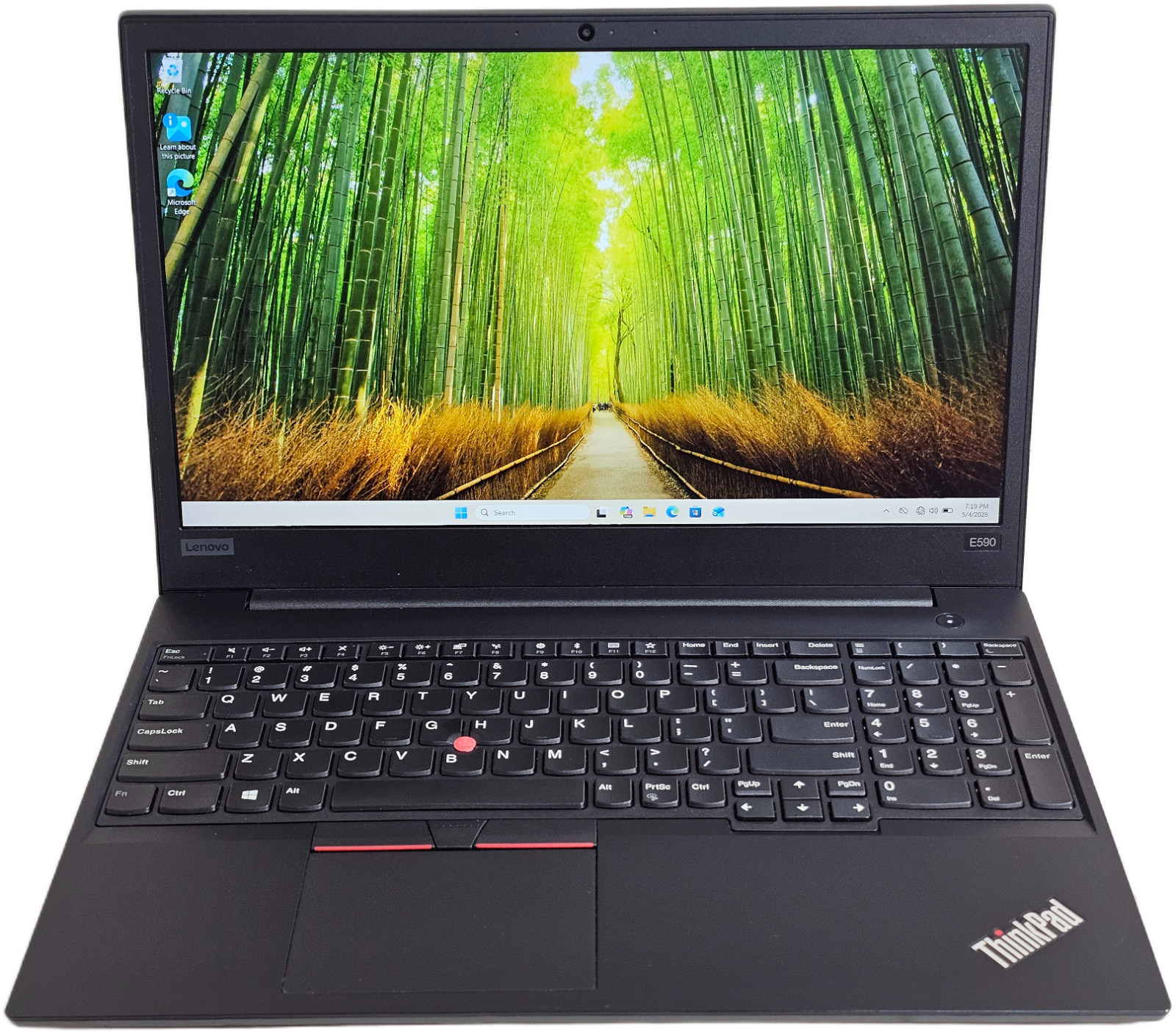 Lenovo ThinkPad E590 Laptop – 1.6 GHz i5-8265U 8GB 1TB Webcam 15.6″ – SP1