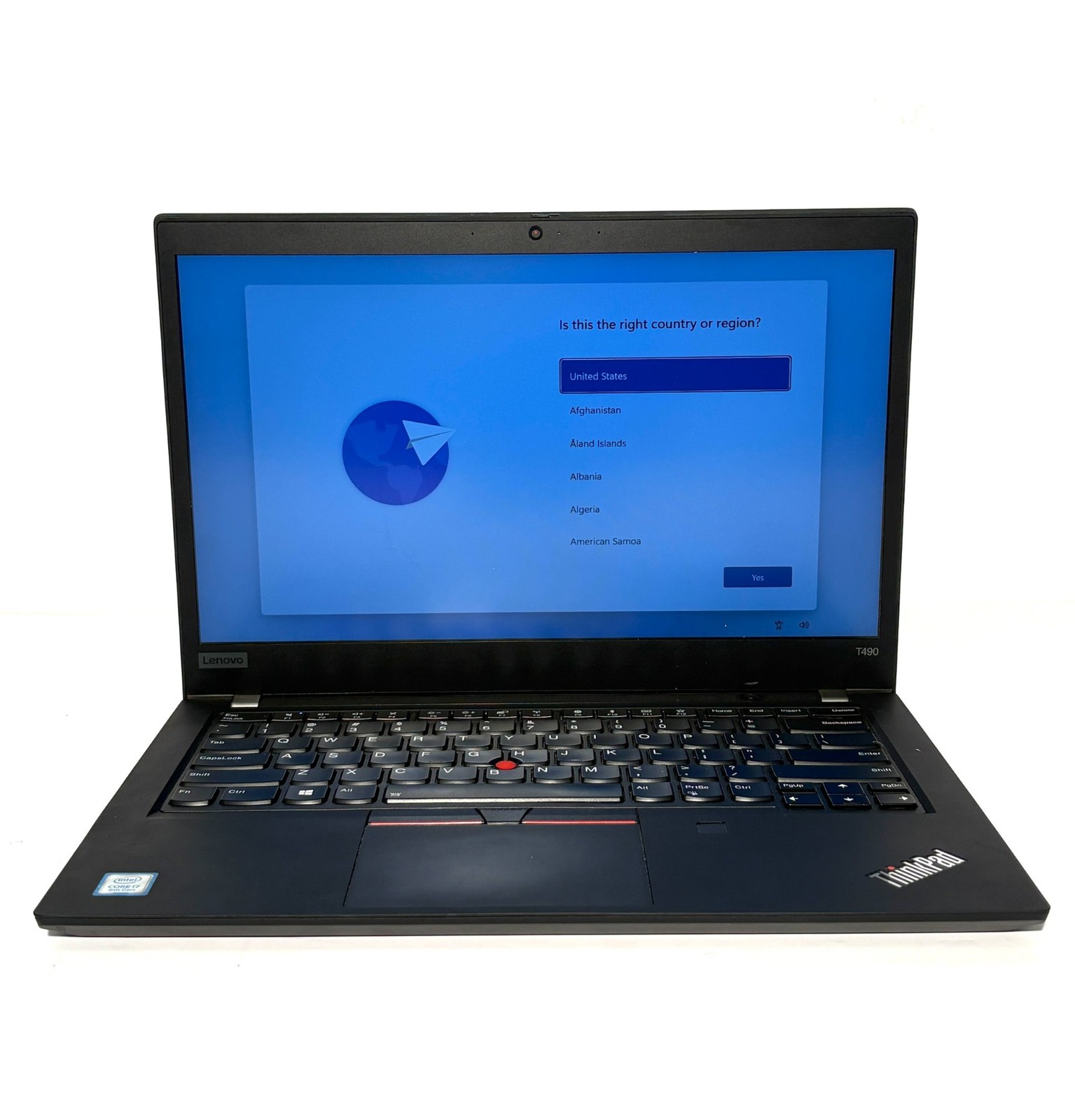 Lenovo T490 – 14″ FHD, 1.8GHz i7, 16GB RAM, 256GB SSD, Windows 11