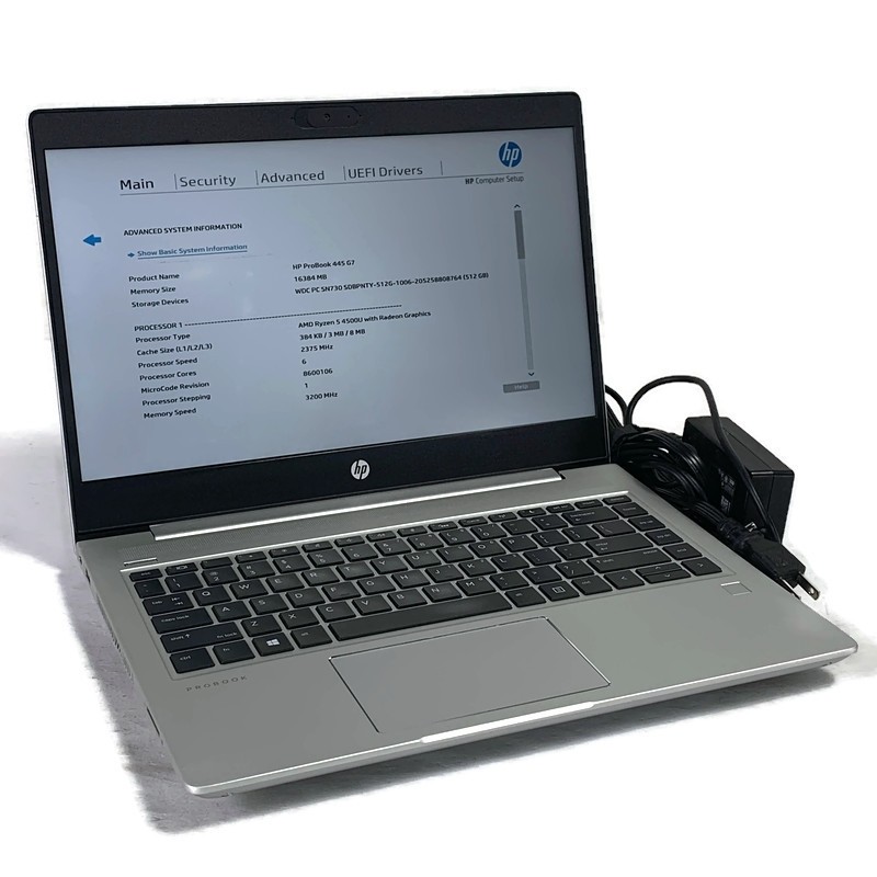 HP ProBook 445 G7 14″ Laptop Ryzen 5 4500U 2.3GHz 16GB 512GB NVMe SSD – NO OS