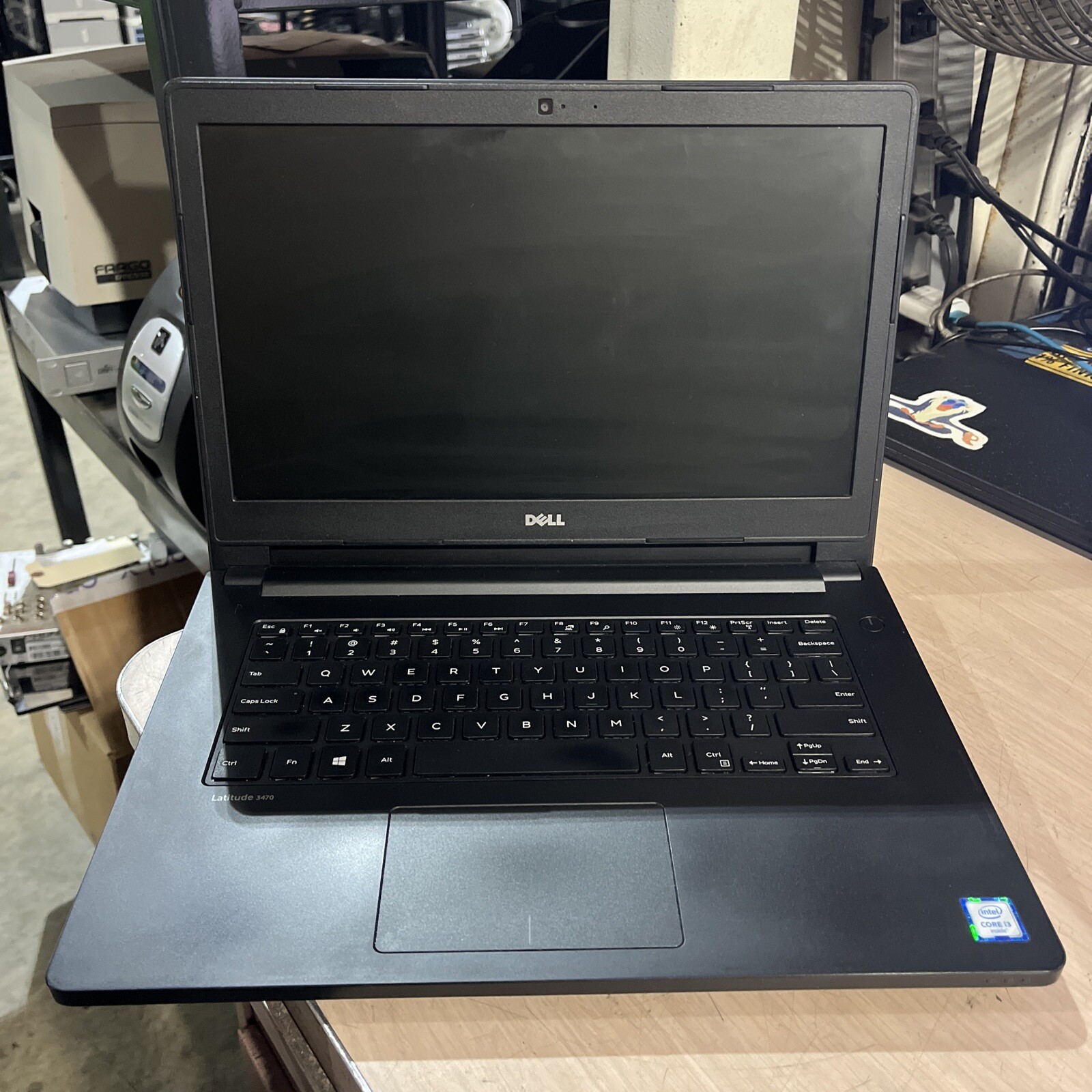 DELL LATITUDE 3470 INTEL CORE I3-6100U 2.30GHZ 4GB RAM NO HD ,