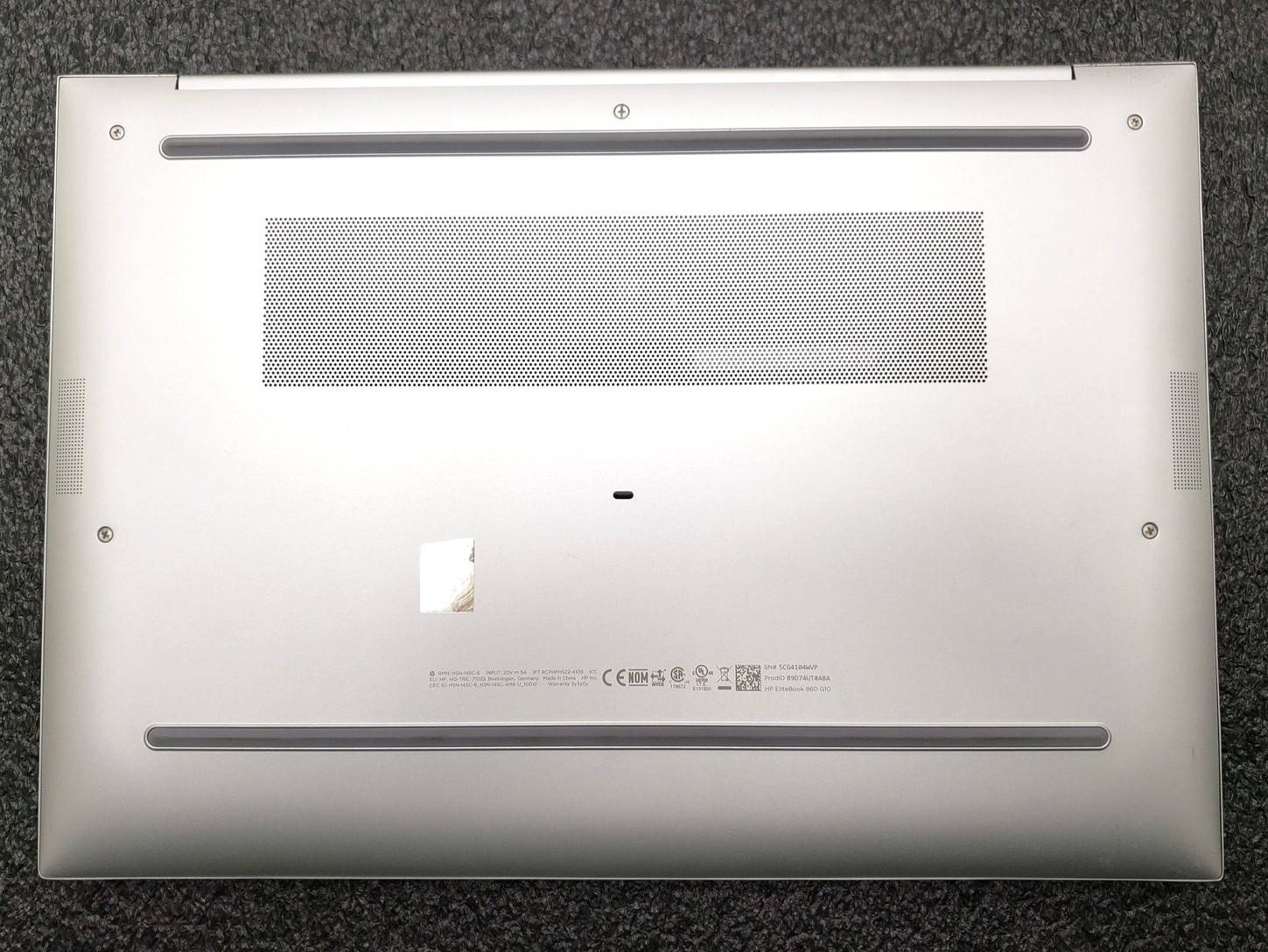 HP EliteBook 860 G10 i7-1360p Laptop, 16GB Ram 512GB SSD Backlit KB, Win 11 Pro