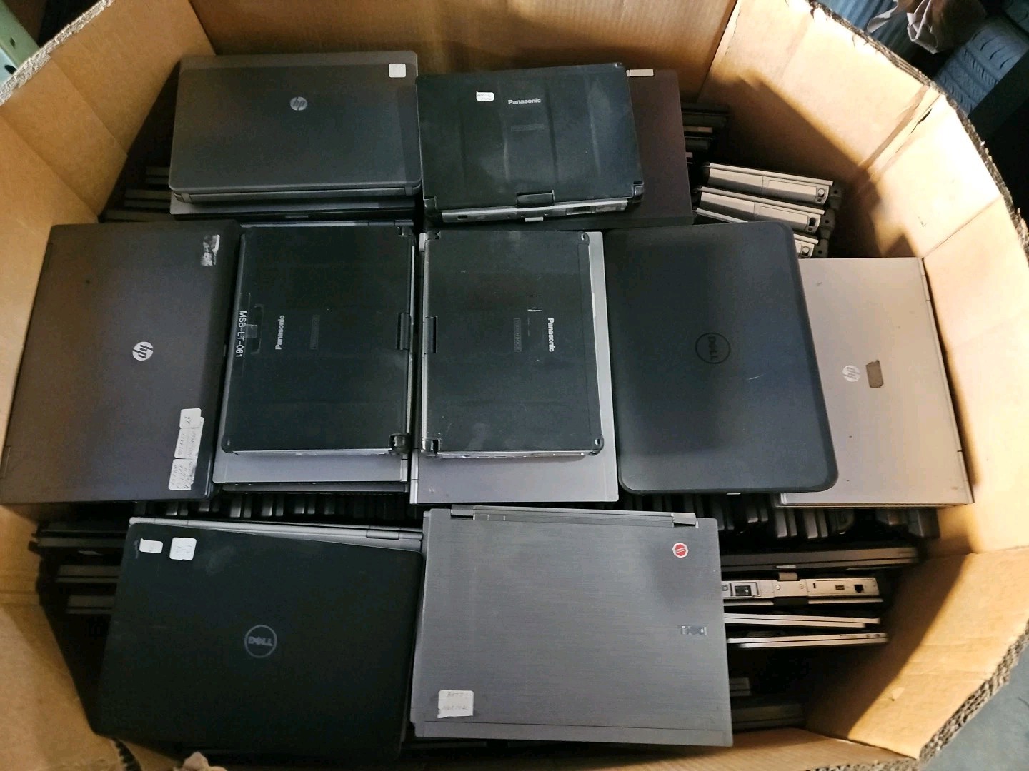 Lot of (209) Mixes Used Laptops i5 to i7 1st Gen to 4th Gen, Bios Tested only