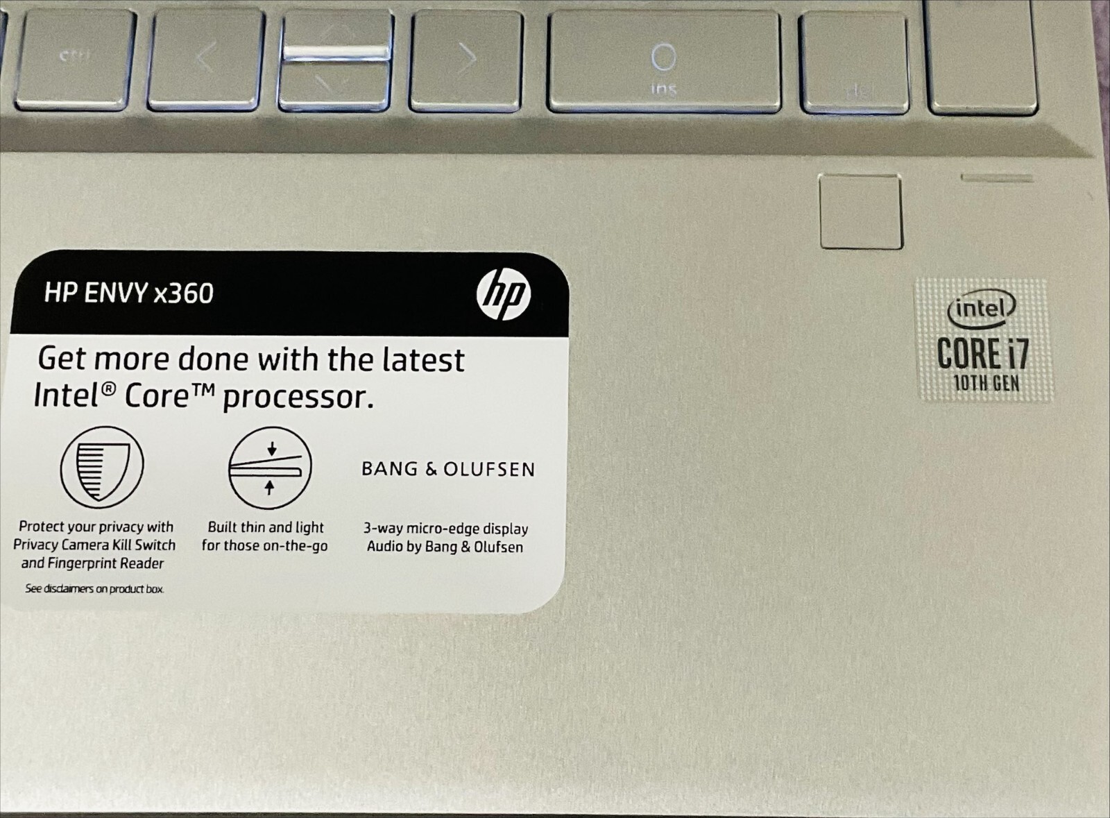 HP Envy x360 2-in-1 Laptop 15.6″ 1920×1080 Bang & Olfusen Speakers Touch Screen