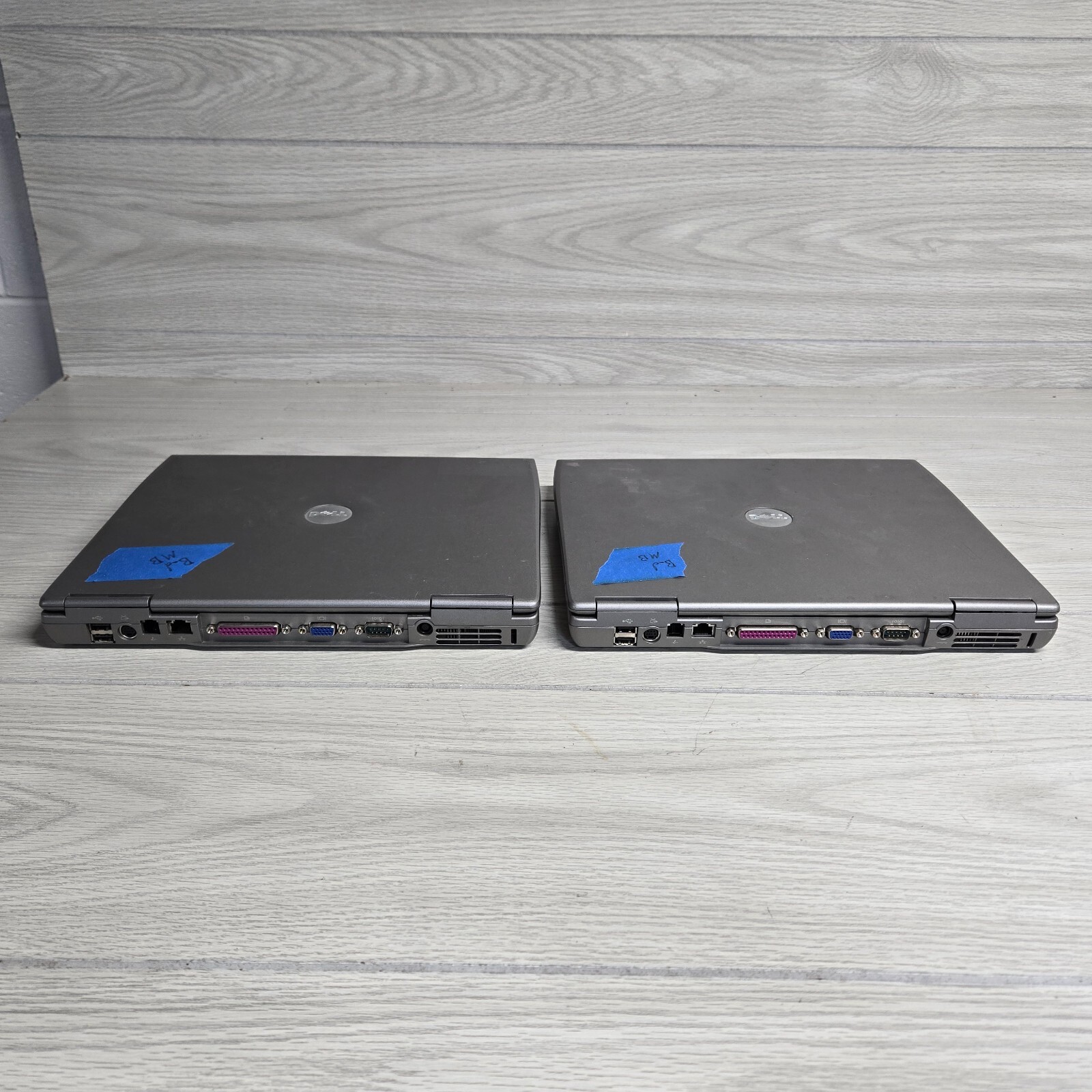 *TWO* Dell Latitude D500 14″ XGA Laptop Computers *PARTS OR REPAIR*