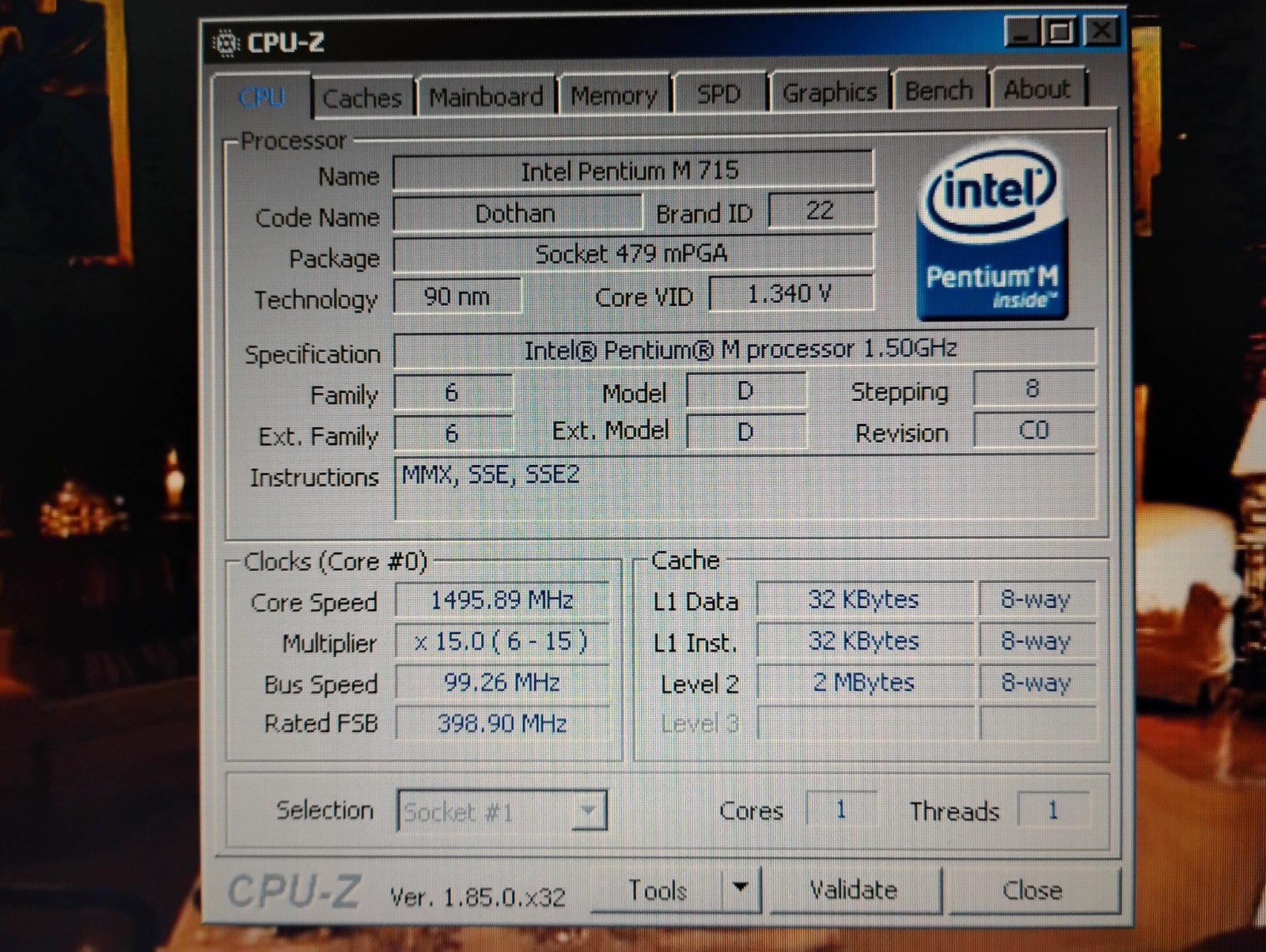 HP Compaq nx6110 14″ Laptop – Windows 7 Pro – plus EXTRAS