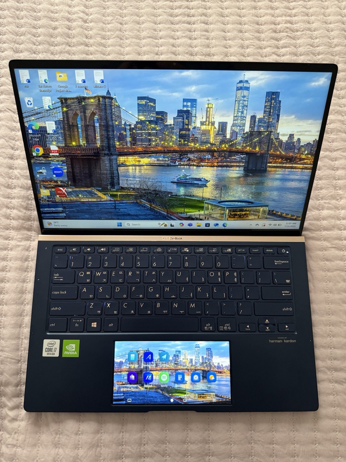 ASUS ZenBook 14 UX434FLCi7-10510U MX250 16GB 1TB M.2 SSDScreen pad (2 Colors)