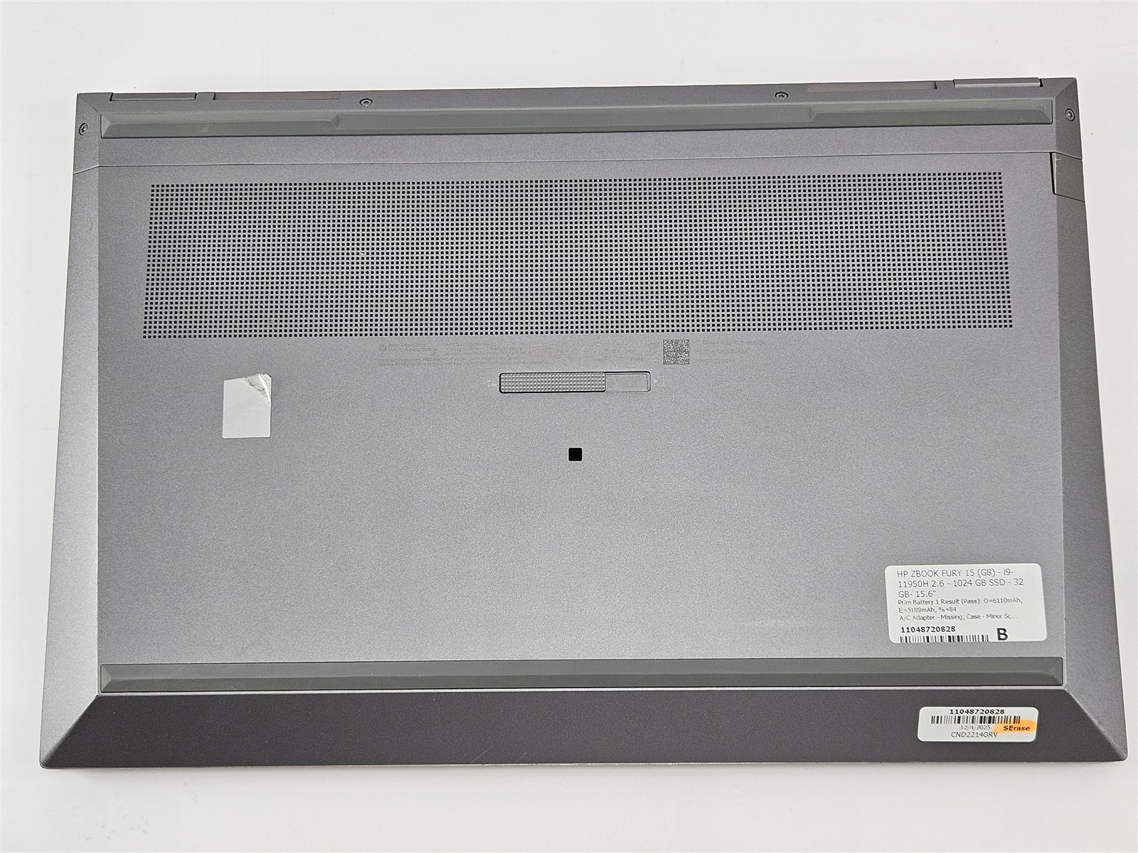HP ZBook Fury 15 G8 i9-11950H 32GB 1TB SSD 15.6″ FHD RTX A4000