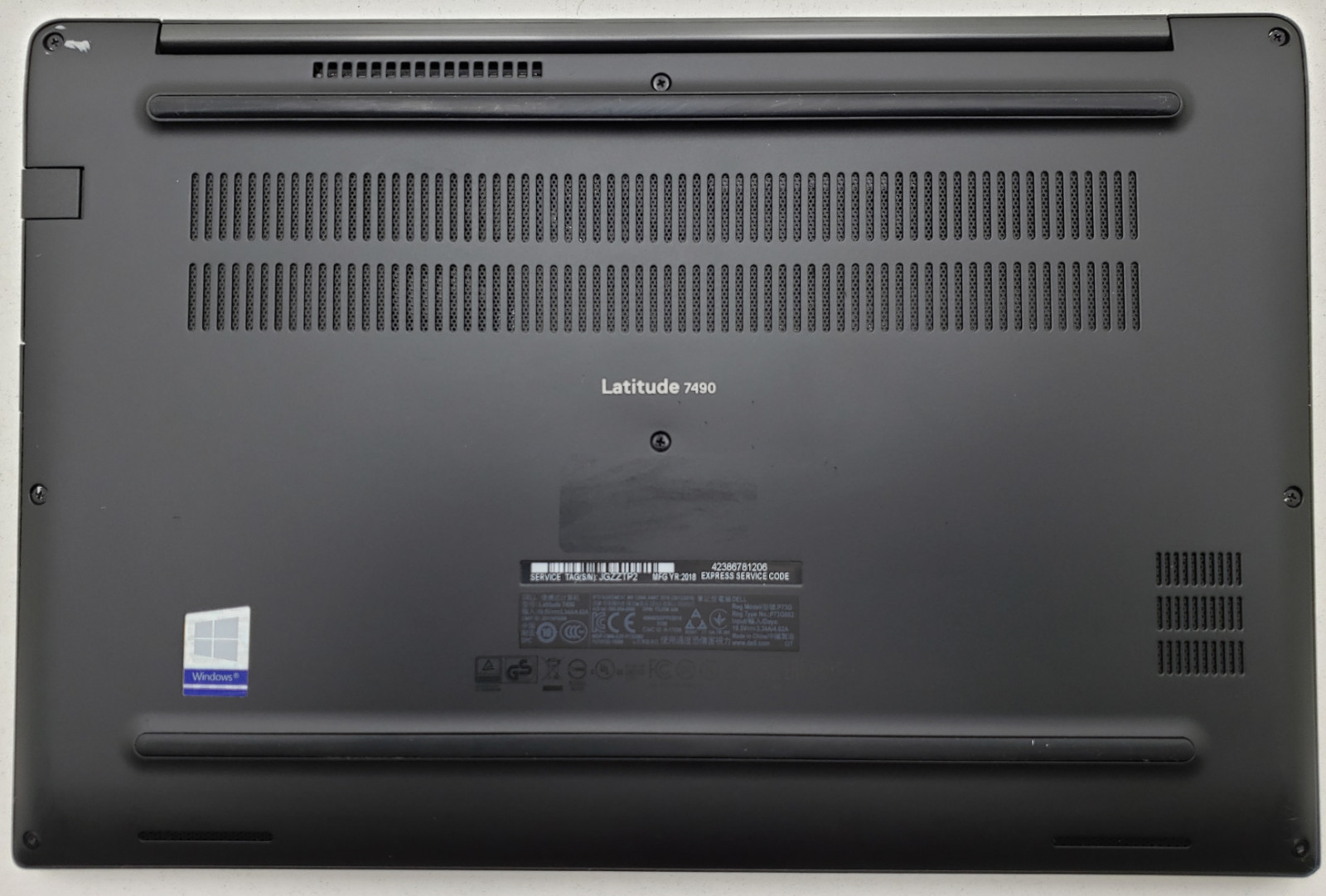 Dell Latitude 7490 Intel Core i7-8650U 16GB RAM 256GB SSD Windows 11 Pro Laptop.