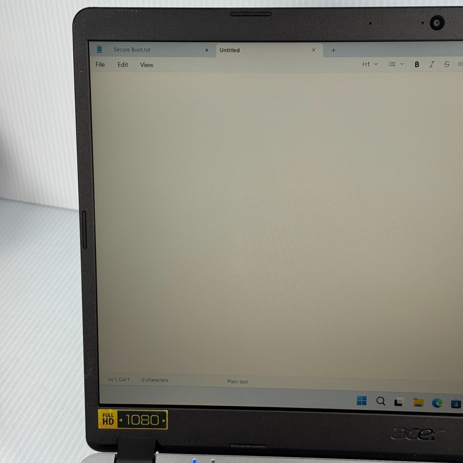 Acer Aspire A515-43-R5RE 5 3500U 15.6″ Windows 11 Laptop 128GB SSD 16GB SEE PICS