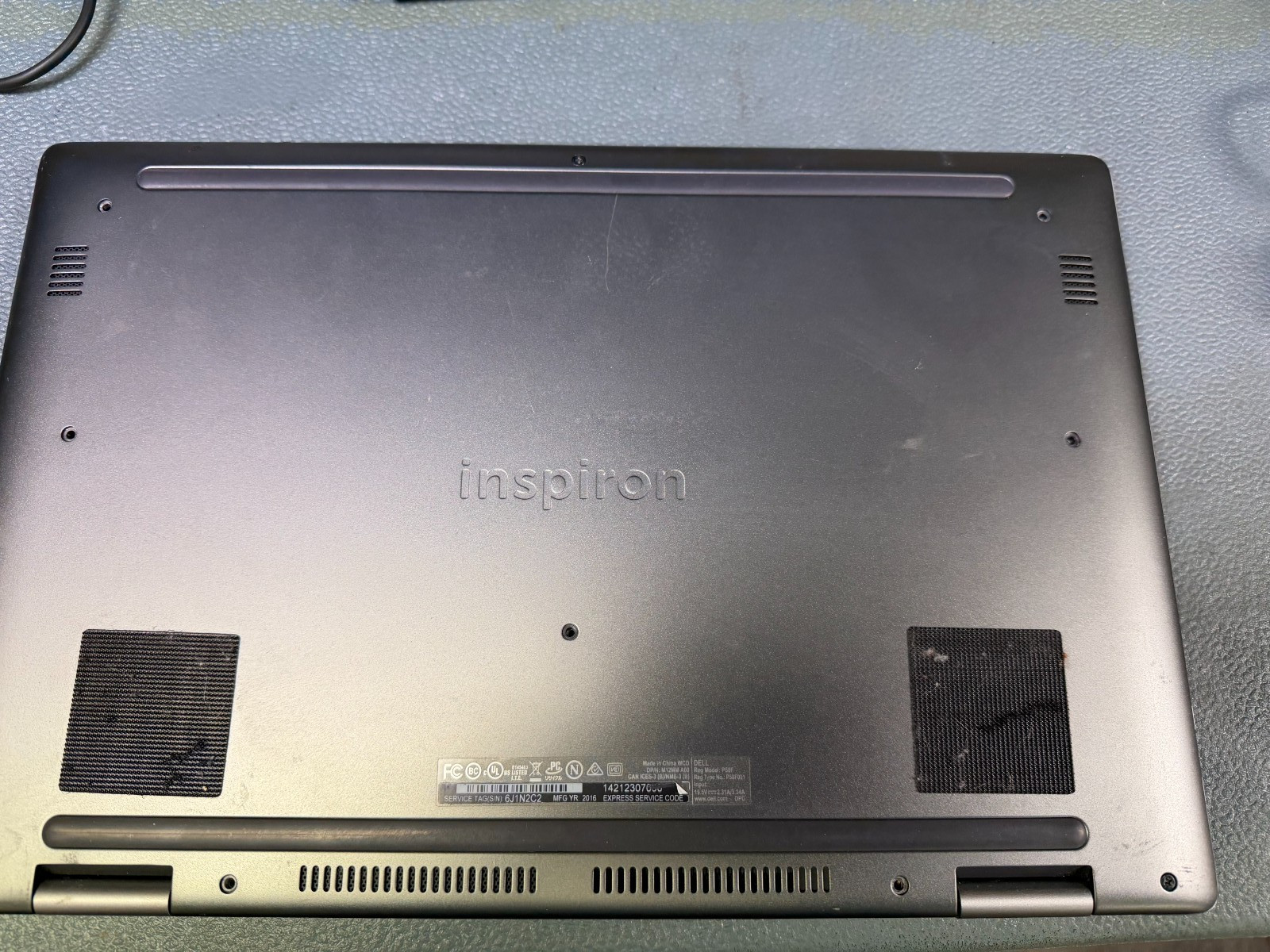 Dell Inspiron 15 7000 series AS IS intel core i7 model P58F