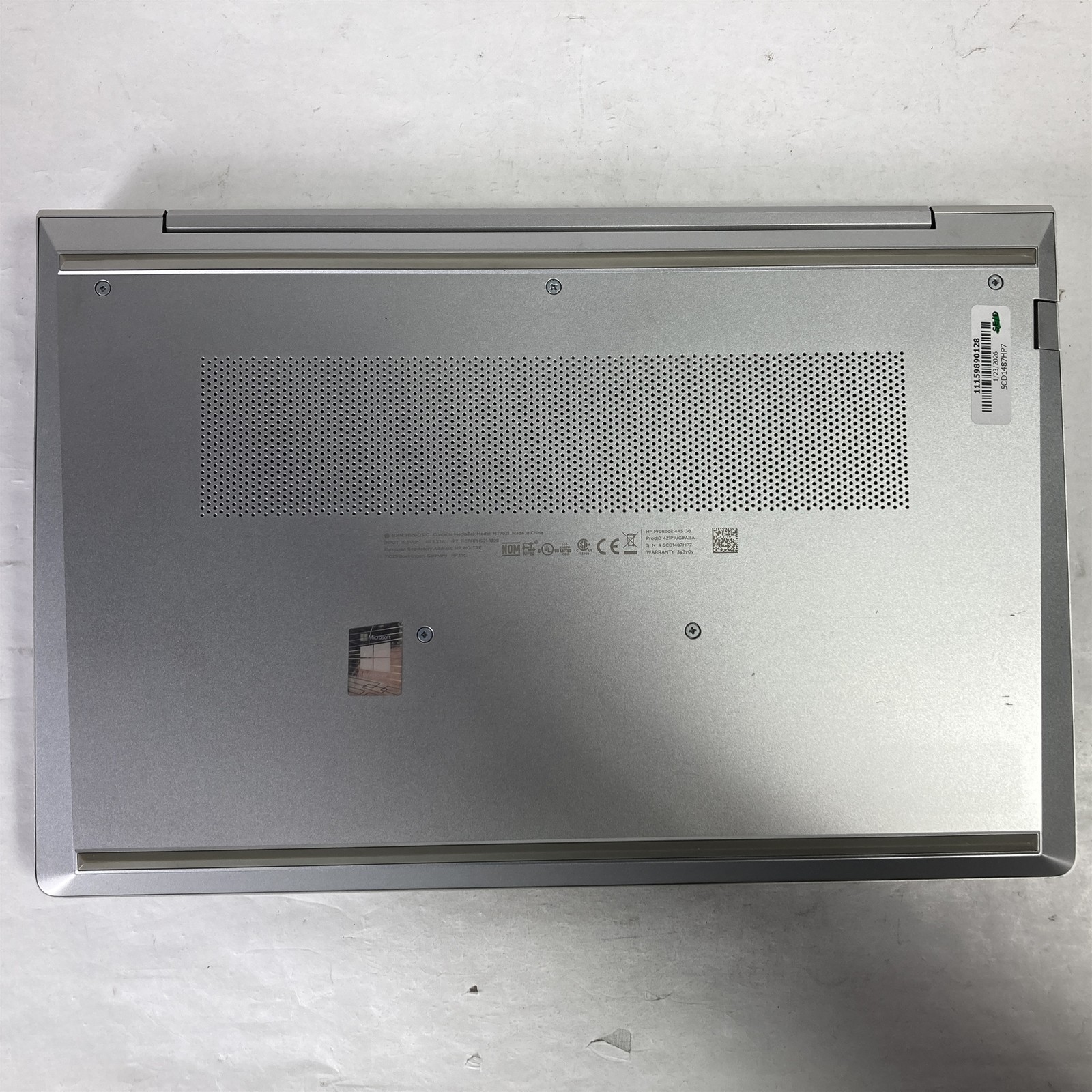 HP ProBook 445 G8 14″ Laptop Ryzen 5 5600U 2.3GHz – 8GB Ram – No Drive