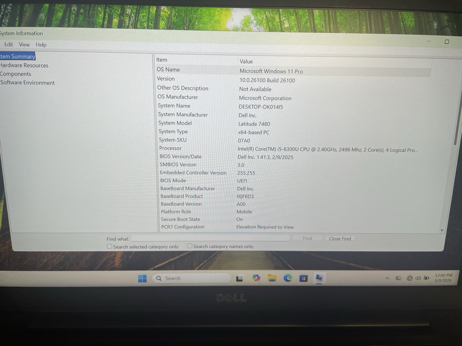 Dell Latitude 7480 14″ (256GB SSD, Intel Core I5 6th Gen, 2.40 GHz, 8GB)