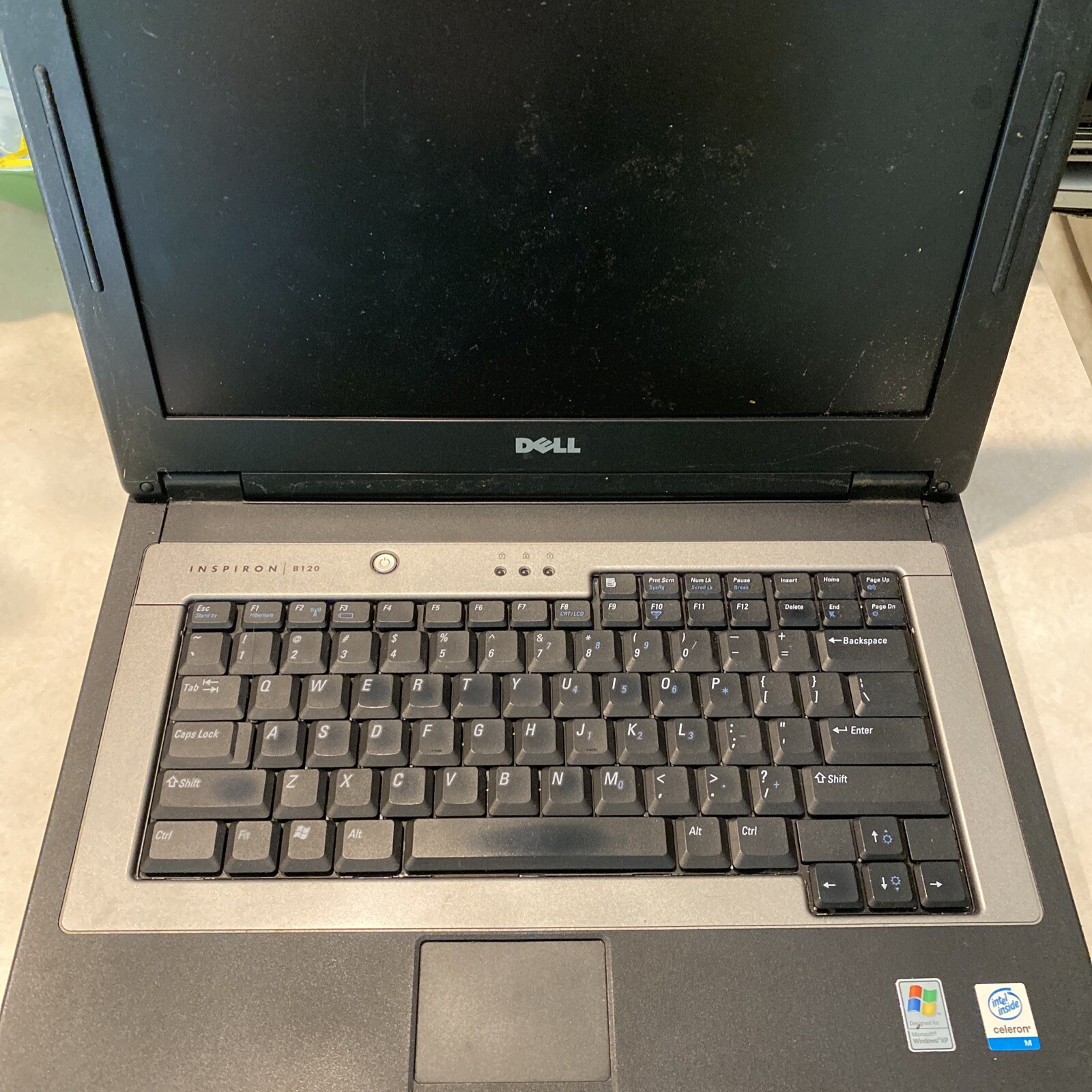 DELL INSPIRON PP21L B120 Laptop Untested As Is! For Parts Or Repair!