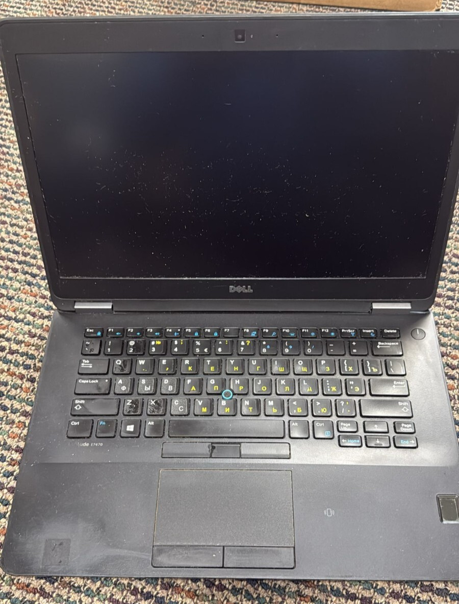 Dell Latitude E7470 – 14” FHD Intel Core i7 6th Gen 8GB RAM NO HDD – READ