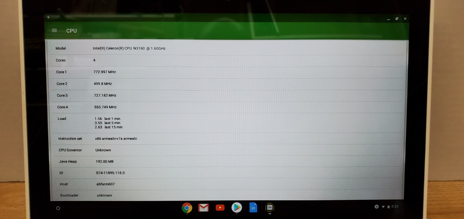 Acer Chromebook R11 11″, Chrome OS, Celeron N3160, 4GB RAM, 32GB eMMC, 2in1 Touc