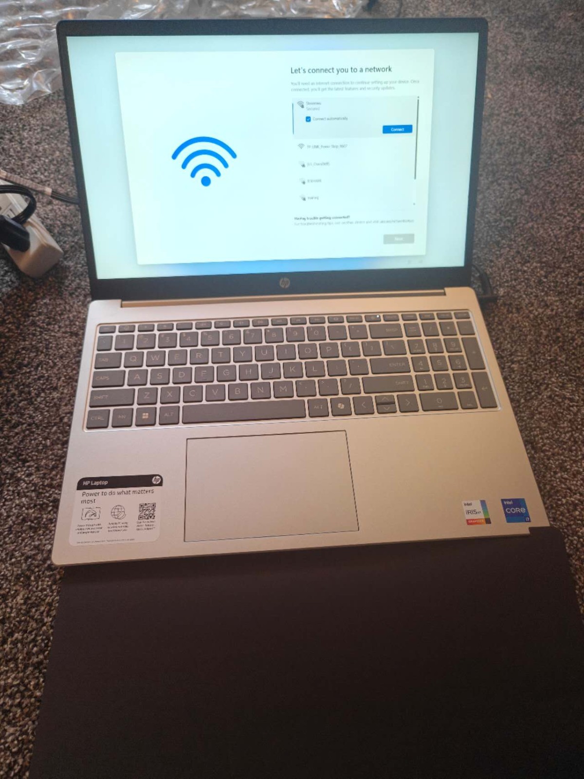 HP 15-fd0127dx 15.6″ FHD TS Laptop – Intel i7 1335U/16GB/ 512GB/Sliver