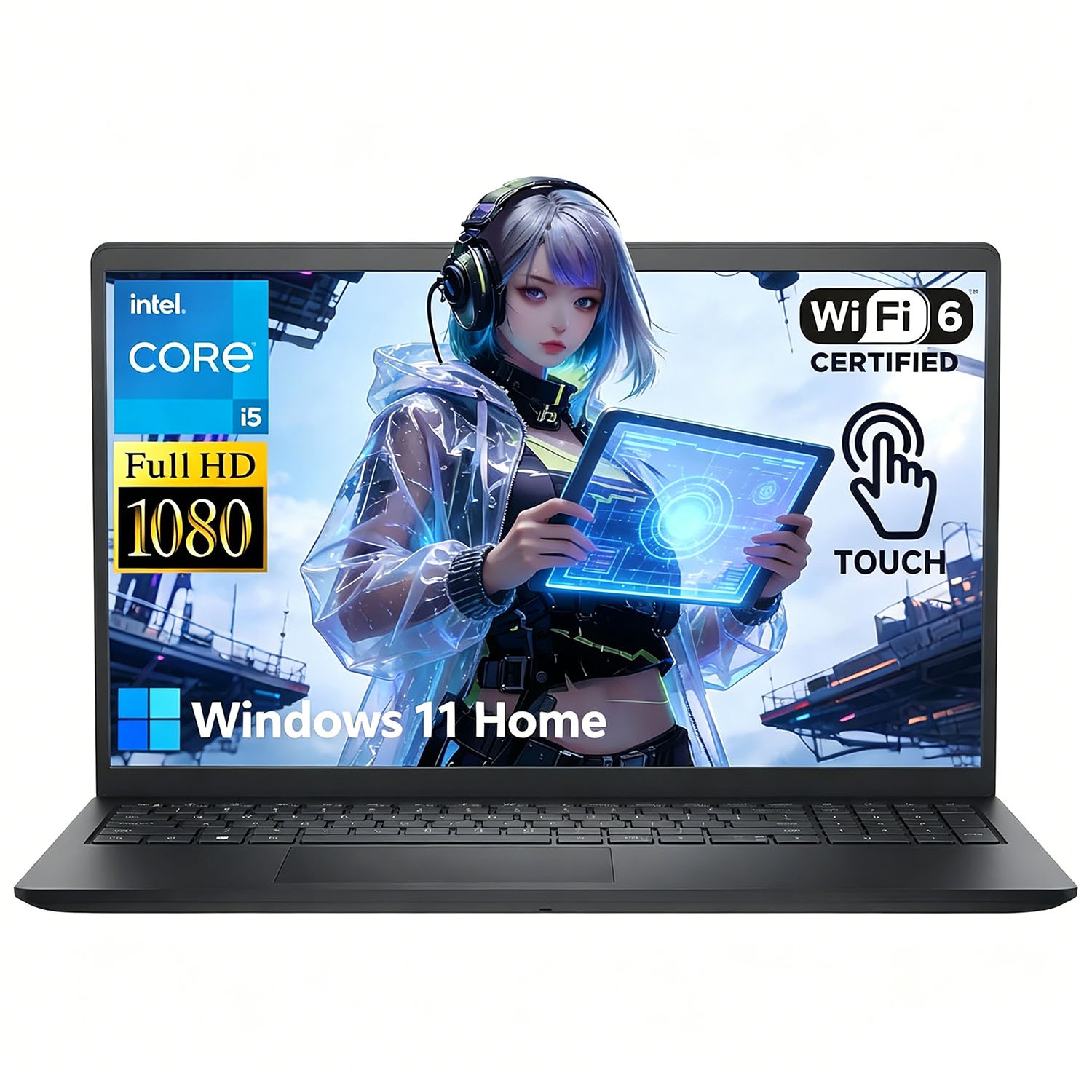 Dell 15.6″ 2K Touch Intel Core i5-1334U 8GB 512GB LDC15250-5315BLK-PUS