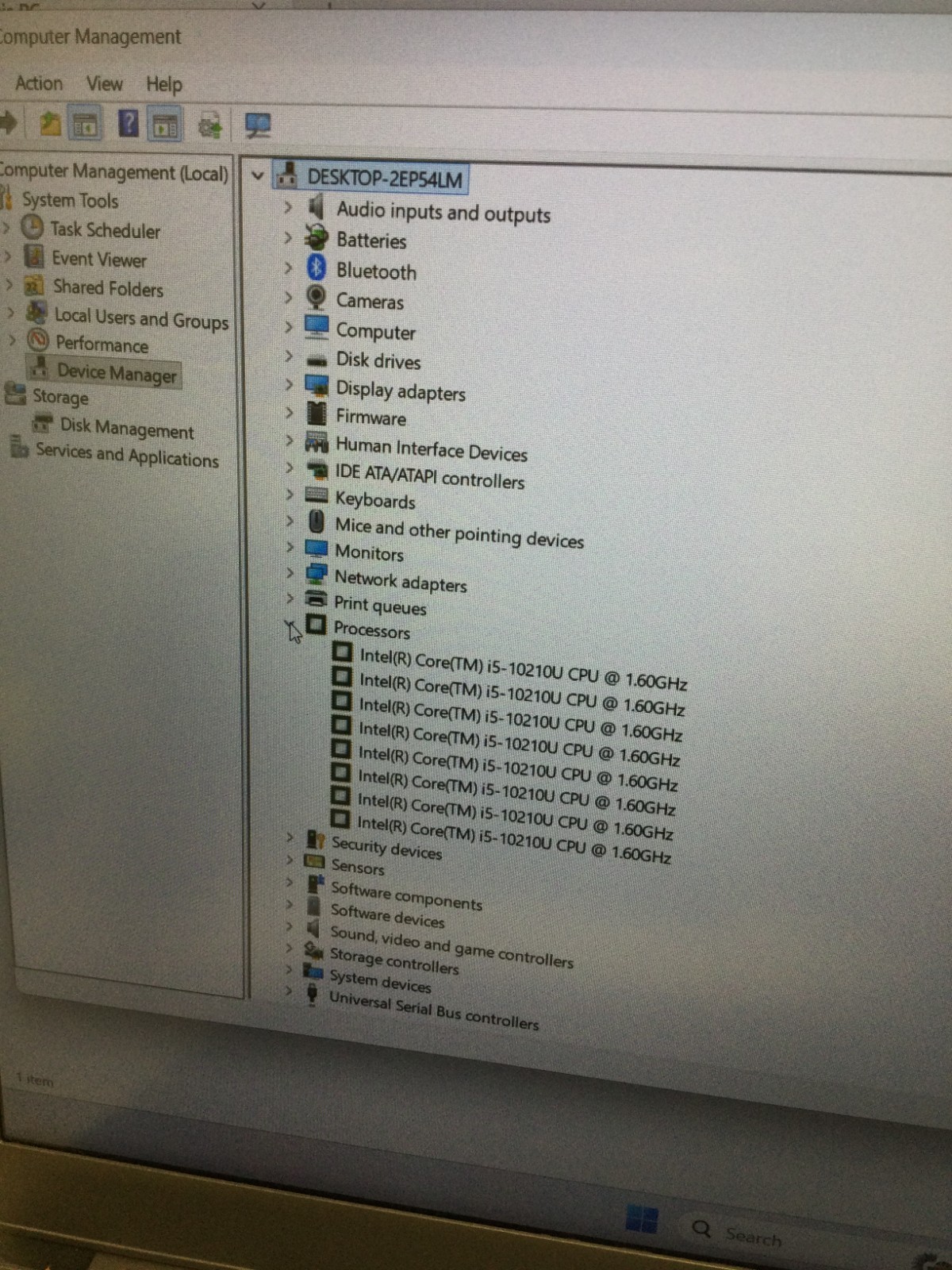 DELL LATITUDE 3510 15″ Intel Core i5 10310U 1.60GHz 8GB RAM 256GB SSD WIN 11PRO