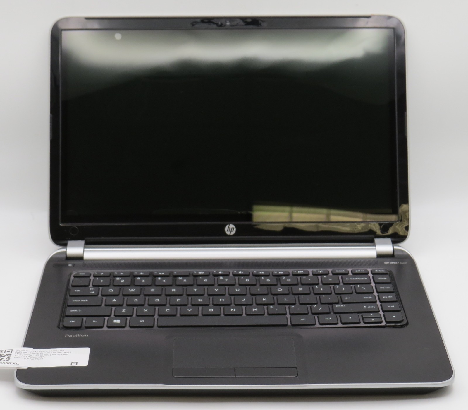 HP Pavilion 14 | AMD A8-5545M @ 1.7GHz | 14″ | No HDD/RAM/OS/AC PARTS