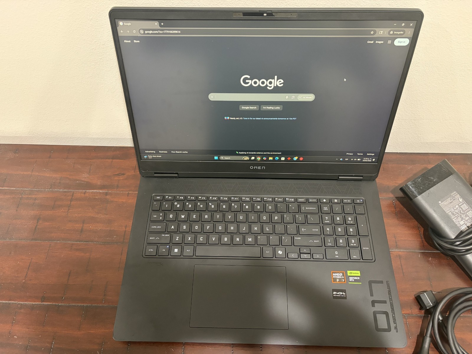 HP OMEN 17 Gaming Laptop 17.3” QHD 240Hz Ryzen AI 7 RTX 5070 32GB 1TB SSD