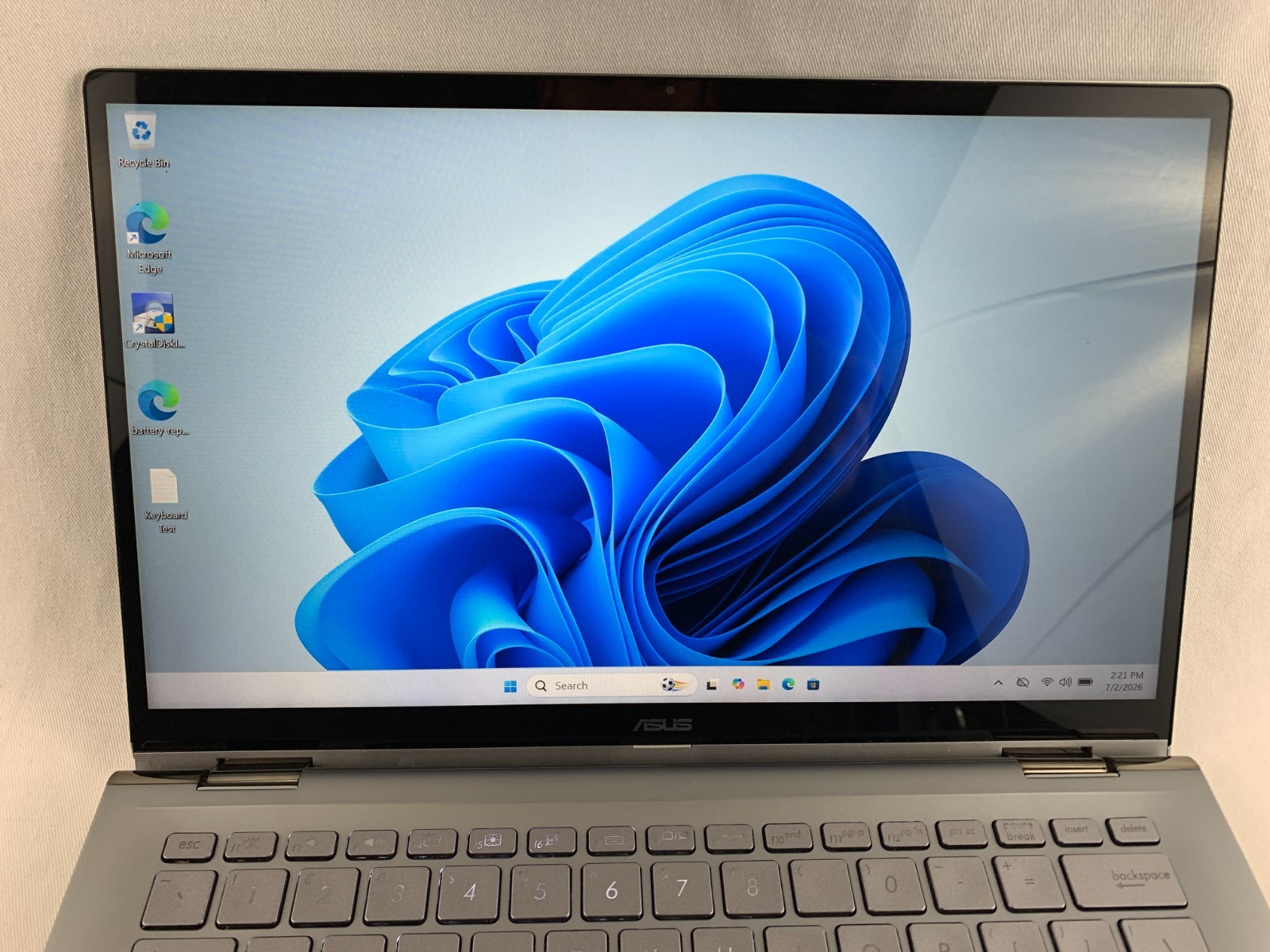 Asus ZenBook Q406D, AMD Ryzen 5 3500U 2.1GHz, 8GB RAM, 256GB SSD, Win 11 Home