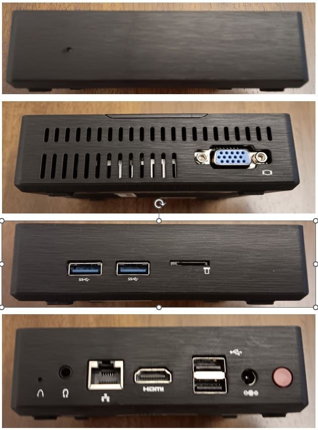 Minisforum Mini PC N36 Celeron N3060 Processor (up to 2.48GHz),4G DDR3/64G HDMI