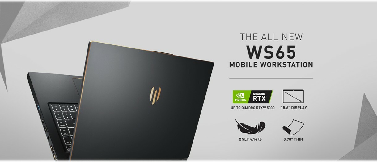 MSI WS65 9TM-1079 (1TB NVME SSD, i9-9880H, RTX Quadro 5000, 4k 100%RGB)