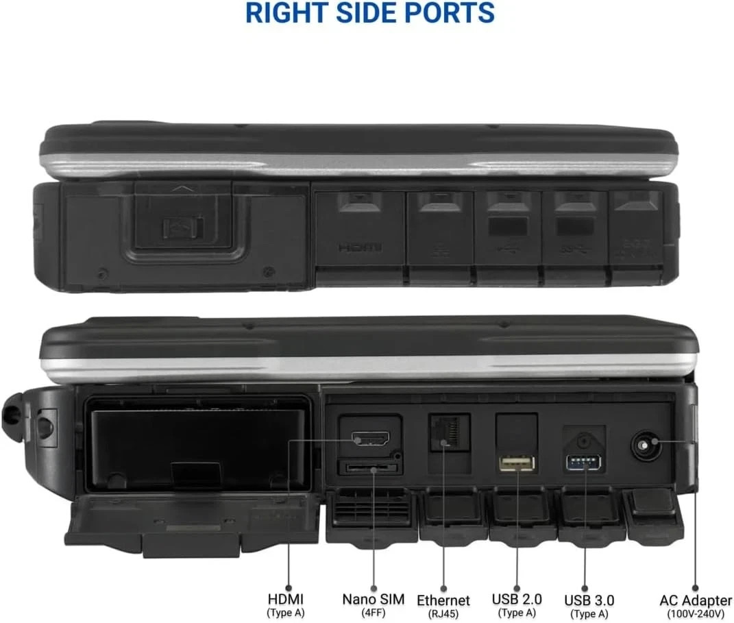 Panasonic CF-31 Toughbook i7-5600U GPS 14″ TOUCHSCREEN 16GB RAM 1TB HD WIND 11