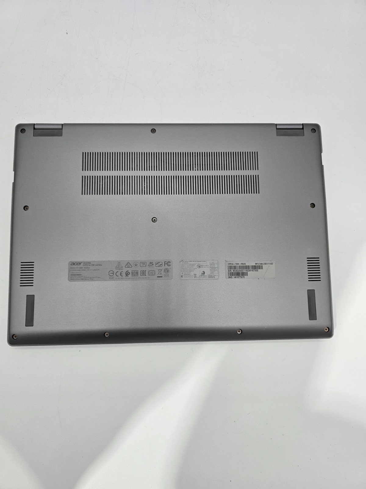 Acer Chromebook | CP514-1W-R8US | Ryzen 3 2.1GHz | 8GB 128GB Touch (For Parts)