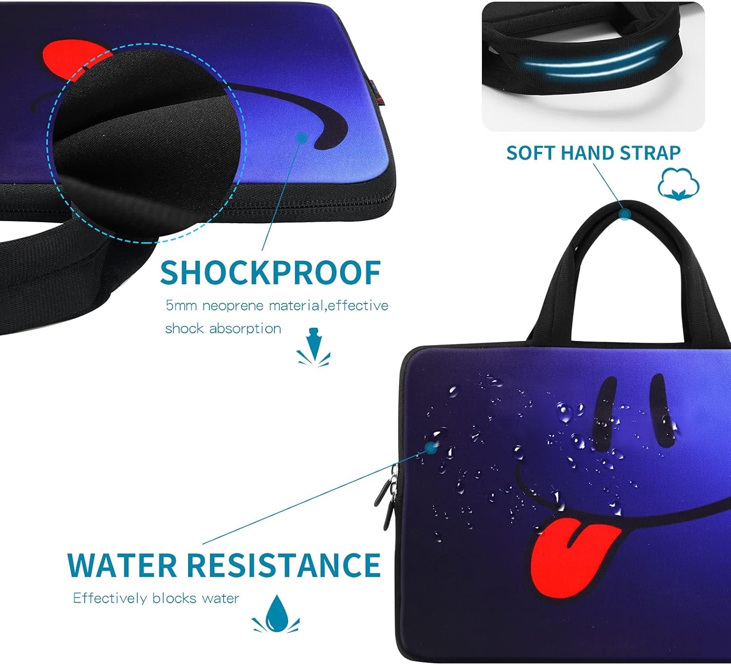 11 11.6 12 12.1 12.5 inch Laptop Carrying Bag Chromebook Case for Apple Macbook