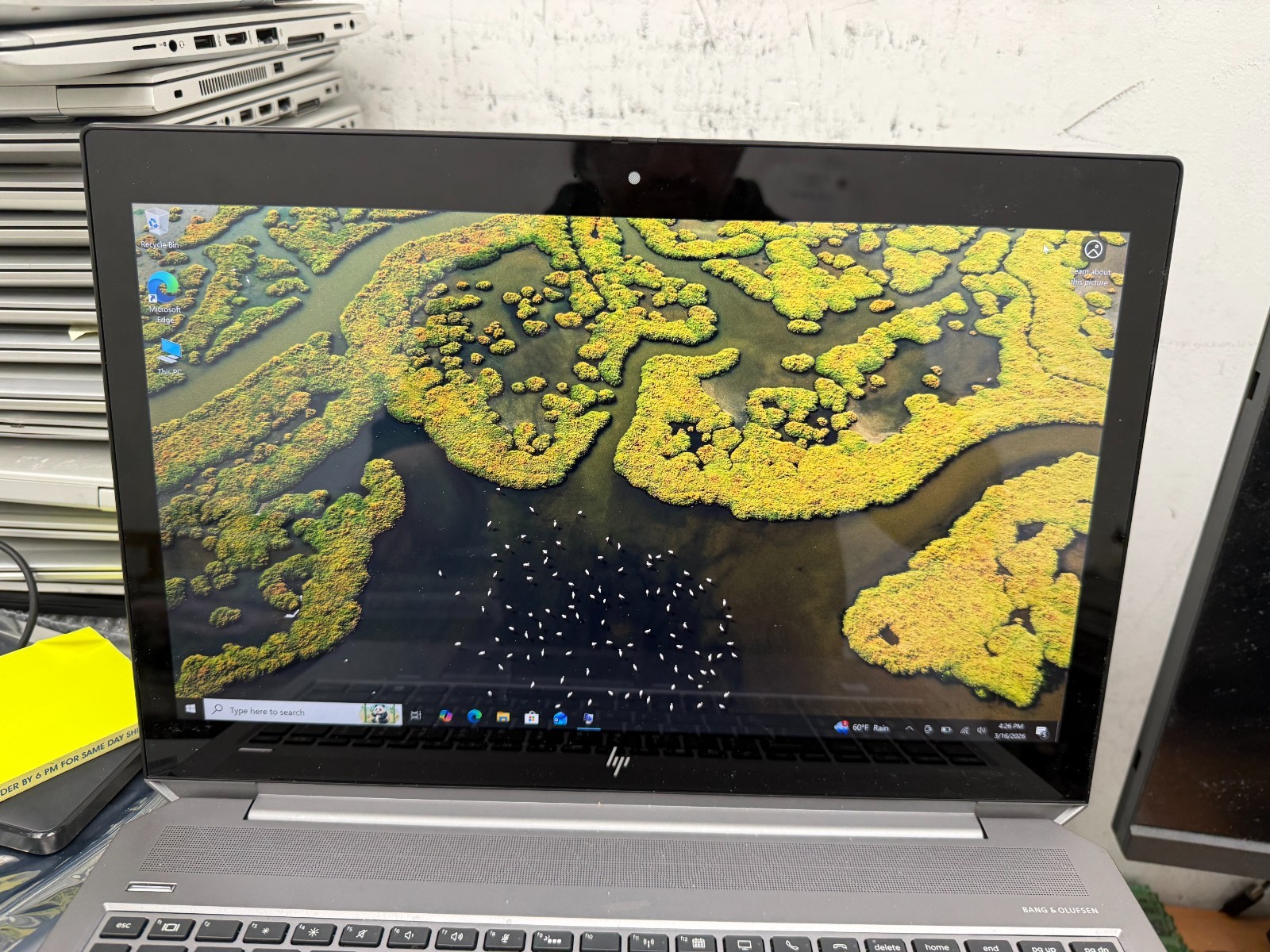 HP ZBOOK 15 G6 15.5″ i7-9850H 2.60GHz 32GB 256SSD /w intel UHD 630 TOUCH SCRN