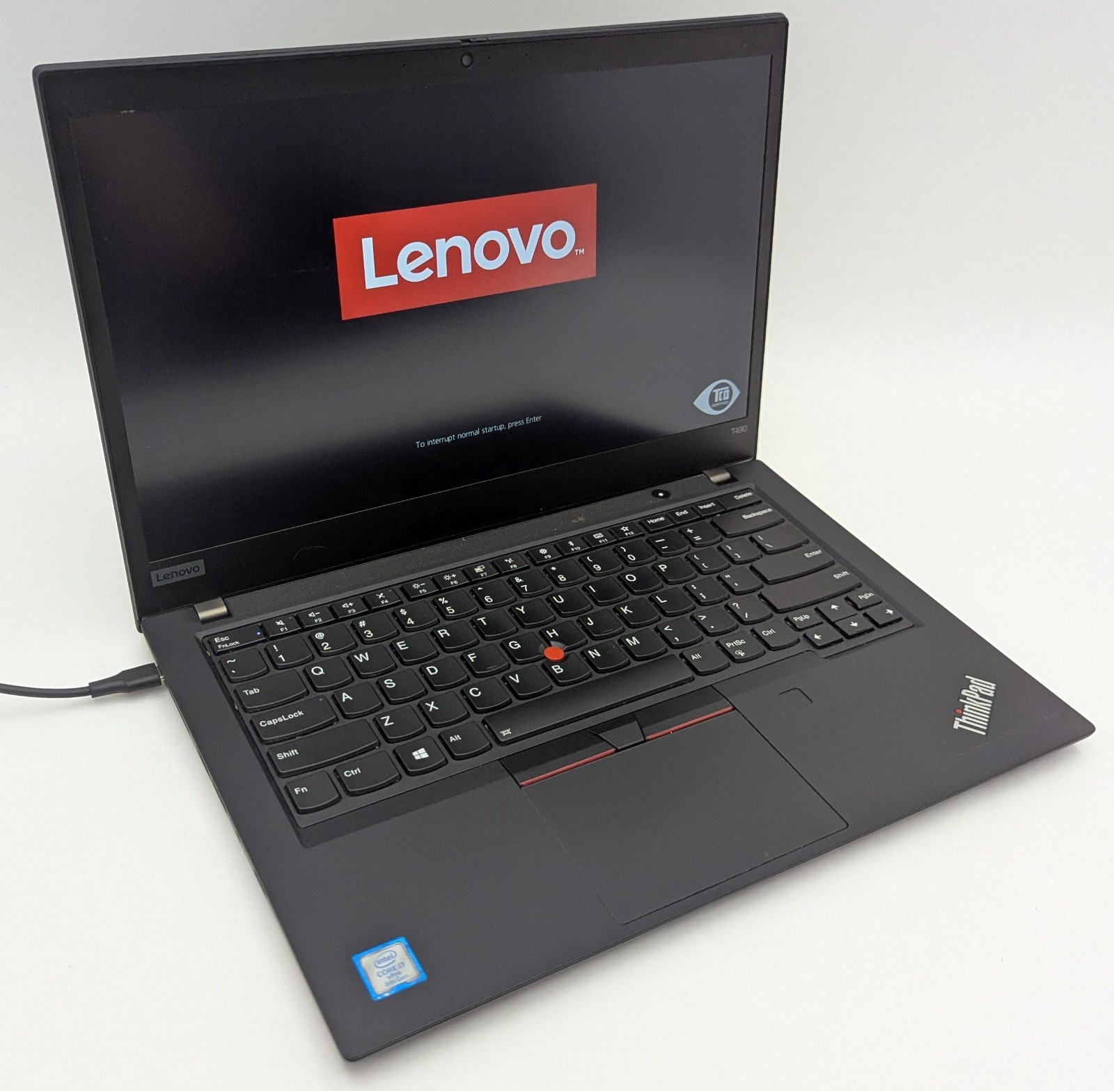 Lenovo ThinkPad T490 14″ Laptop i7-8665U 1.90GHz 8GB RAM 500GB NVMe Windows 11
