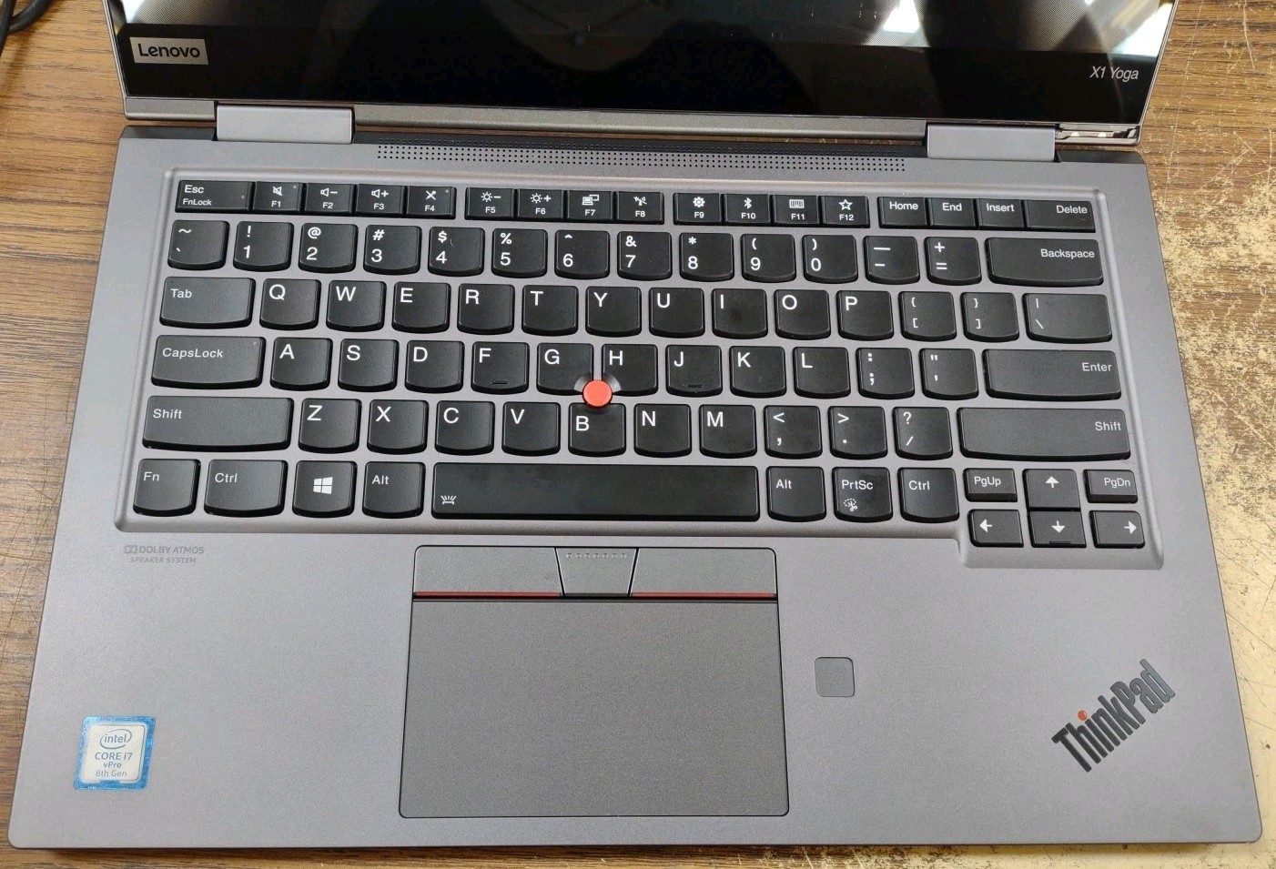 Lenovo ThinkPad X1 Yoga 4th Gen 14″ W/16GB, 256GB, i7-8665U, Touch, Stylus.