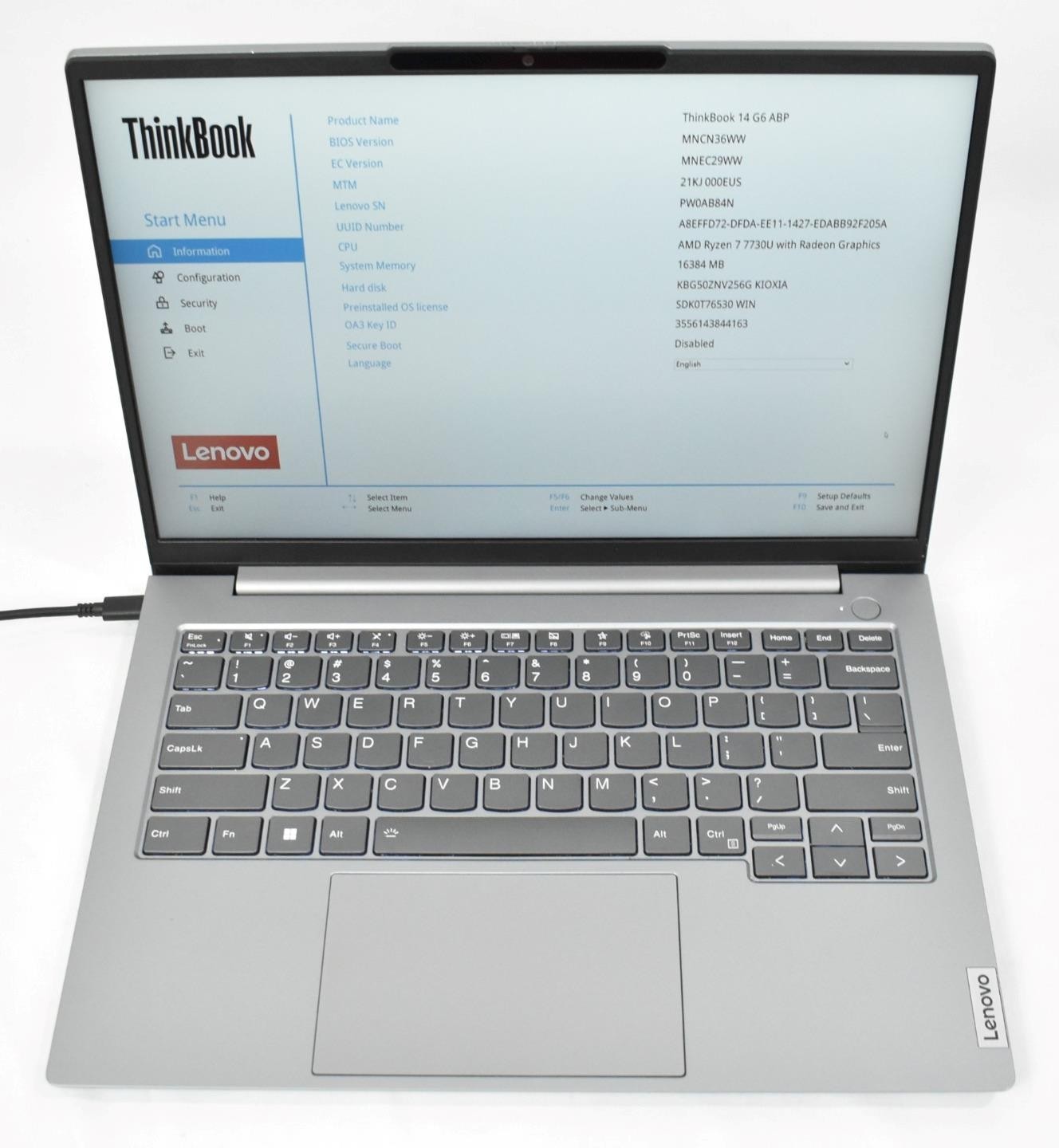 Lenovo ThinkBook 14 G6 ABP Ryzen 7 2.0GHz 16GB 256GB SSD No OS 14″ *See Details*