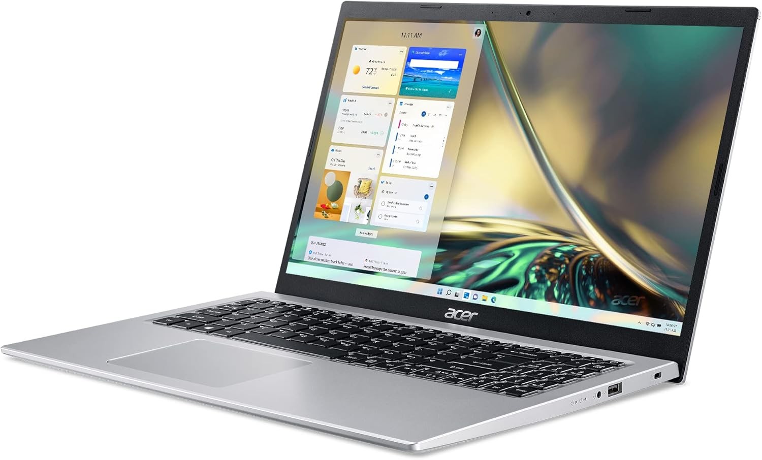 Acer Aspire 5 Slim Laptop 15.6″ FHD IPS Intel i3-1115G4 Dual Core 4GB DDR4 128GB