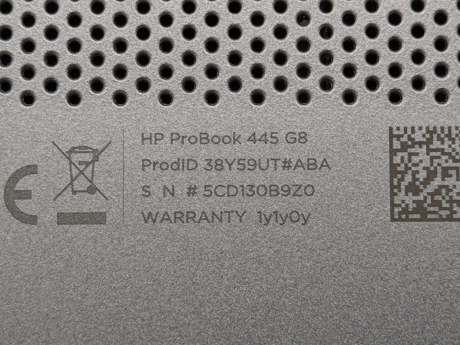 HP ProBook 445 G8 14″ FHD RYZEN 7 5800U 512GB SSD 16GB W11P Webcam Backlit