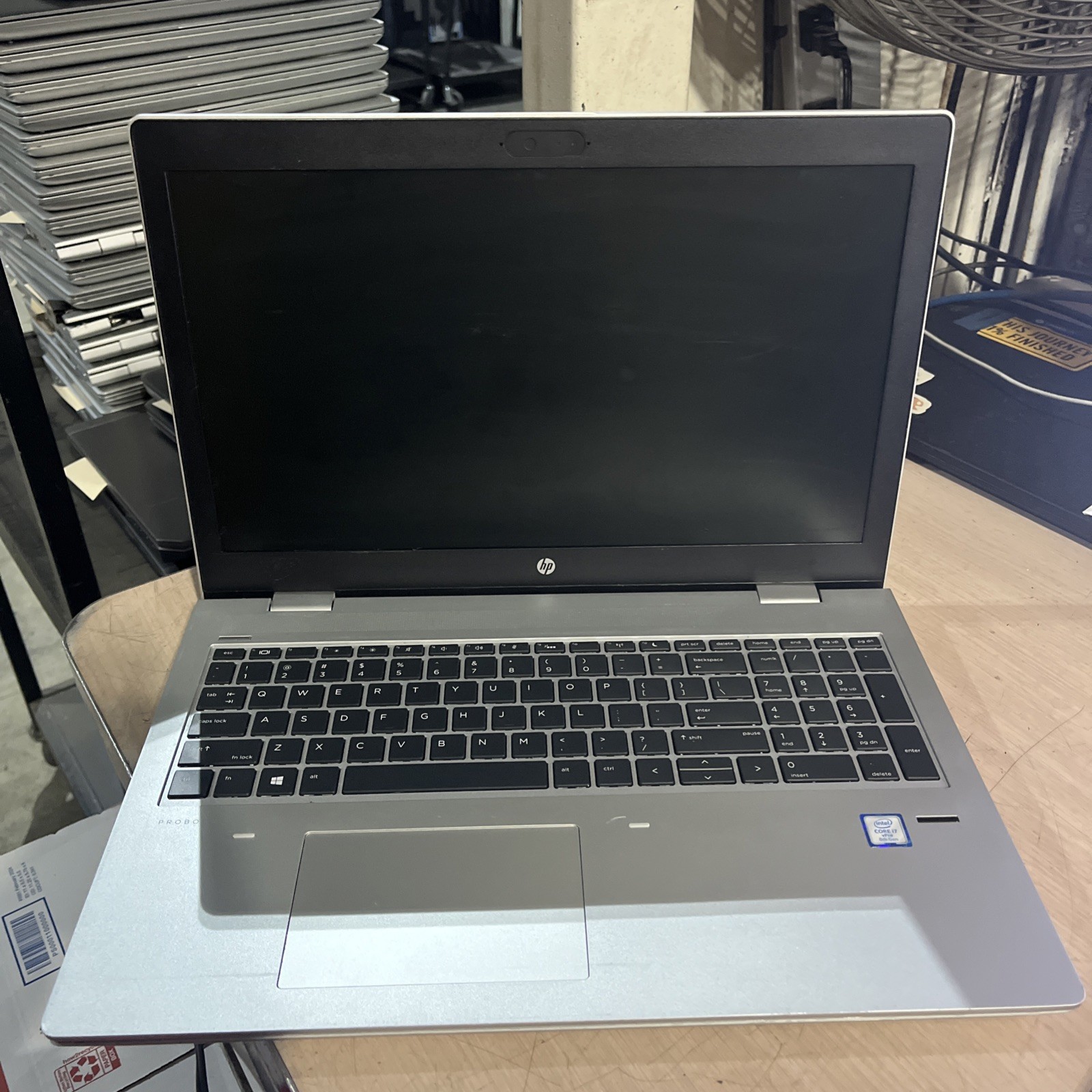 HP PROBOOK 650 G4 INTEL CORE I7-8650U 1.90GHZ 16GB RAM NO HD /